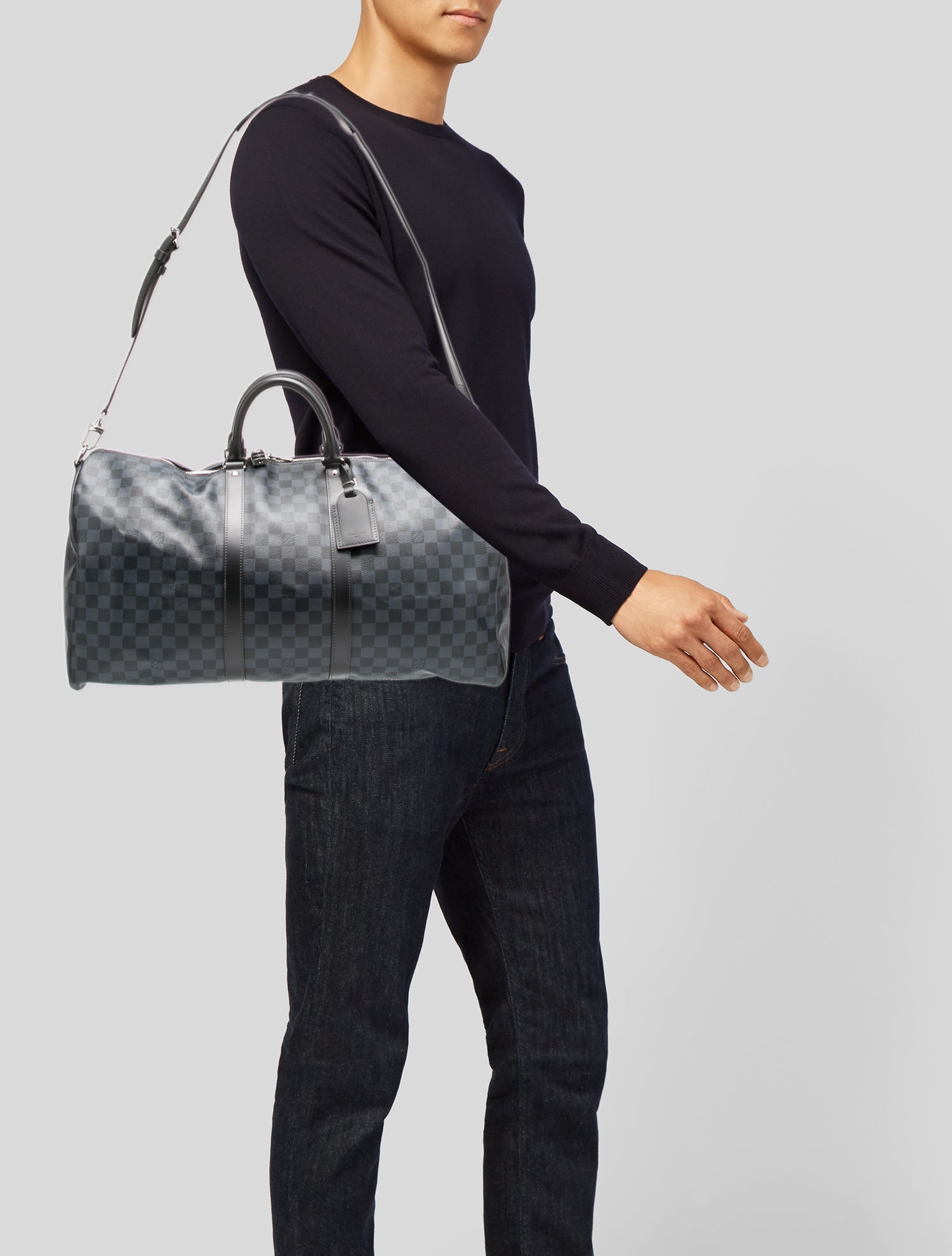 Louis Vuitton Damier Graphite Keepall Bandouliere