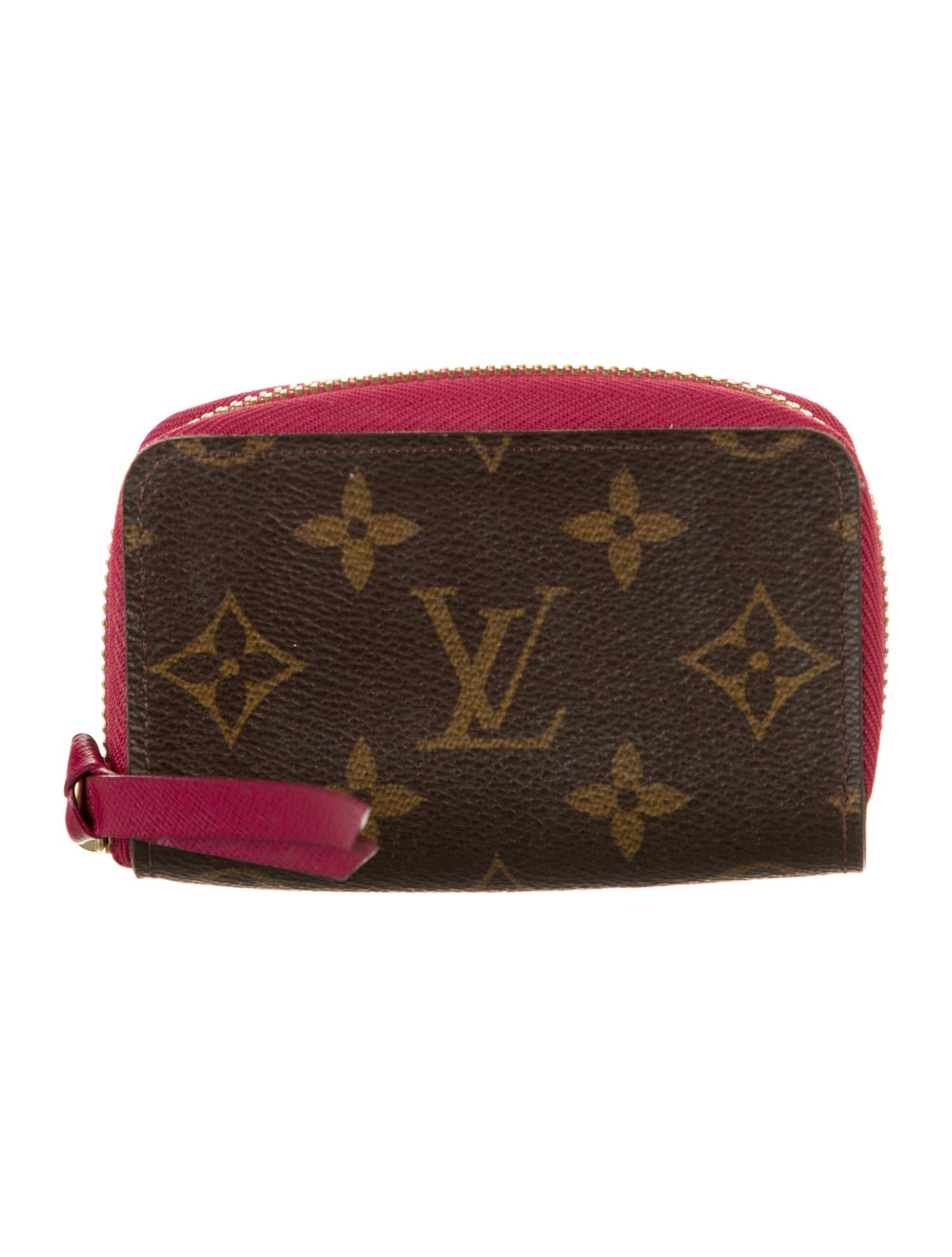 Louis Vuitton LV Monogram Coated Canvas Zippy Multicartes