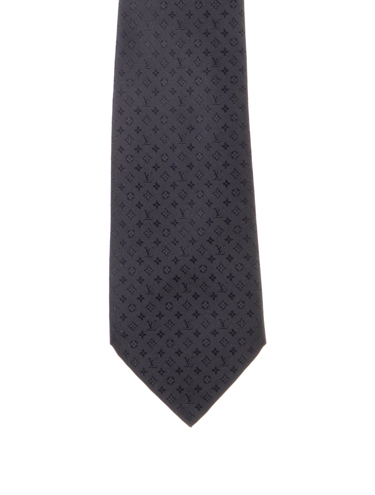 Louis Vuitton Printed Silk Tie