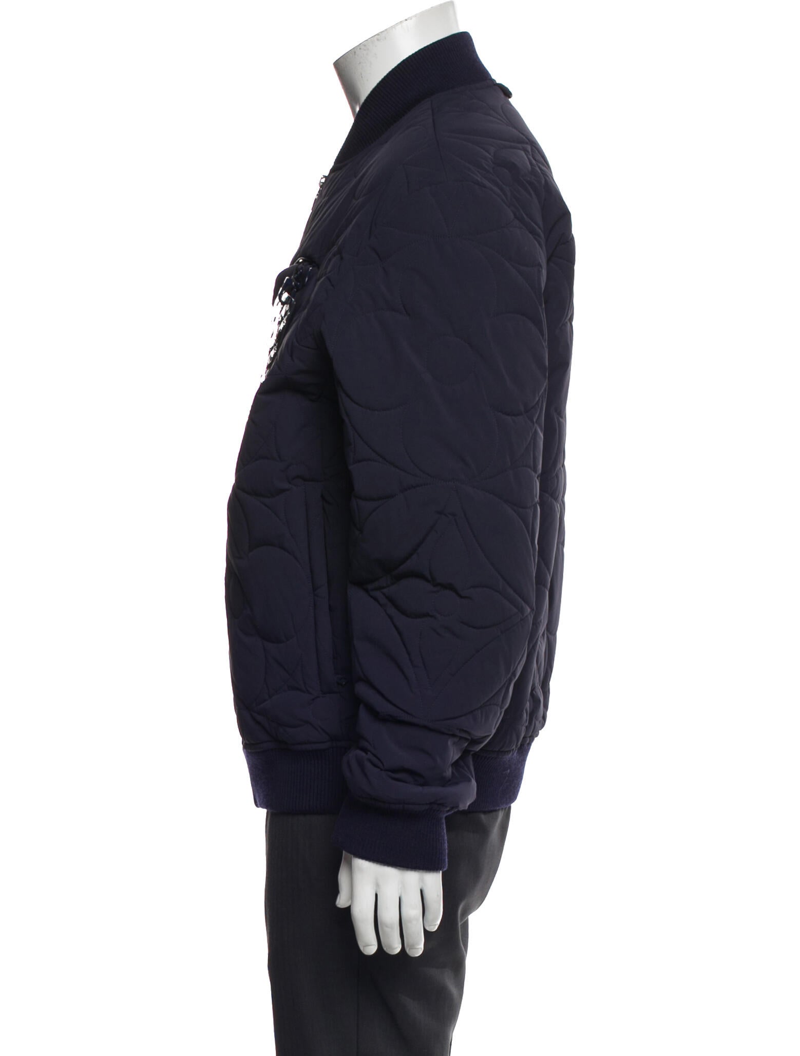 Louis Vuitton 2023 Graphic Print Bomber Jacket w/ Tags