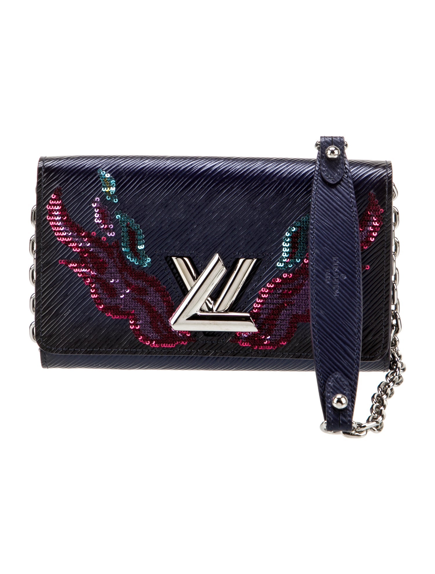 Louis Vuitton Epi Leather Twist Wallet on Chain