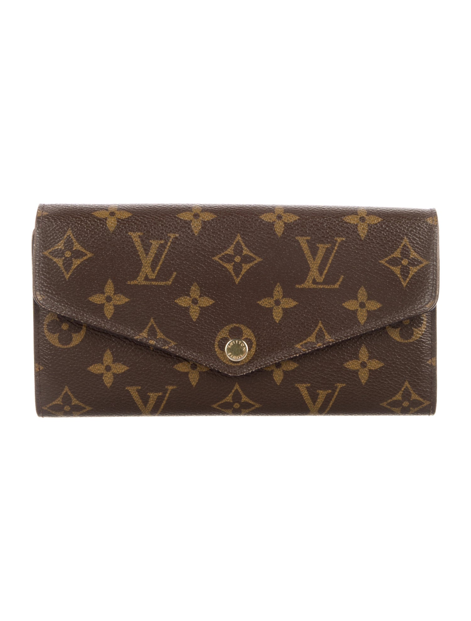Louis Vuitton 2015 LV Monogram Sarah Wallet