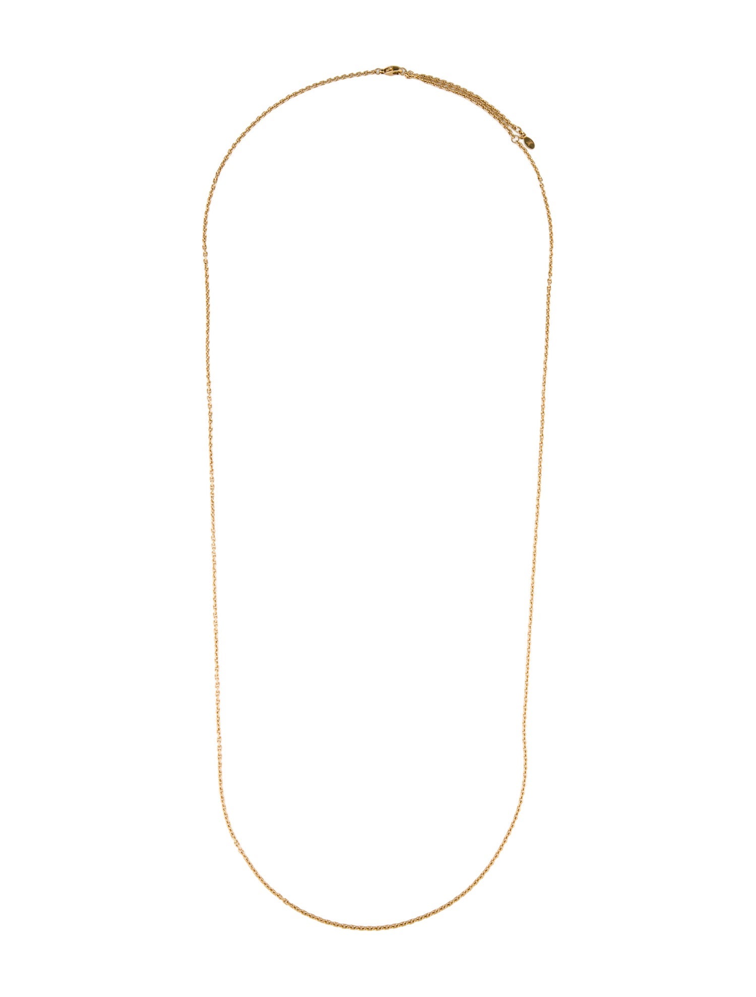 Louis Vuitton 18K Oval Link Chain Necklace