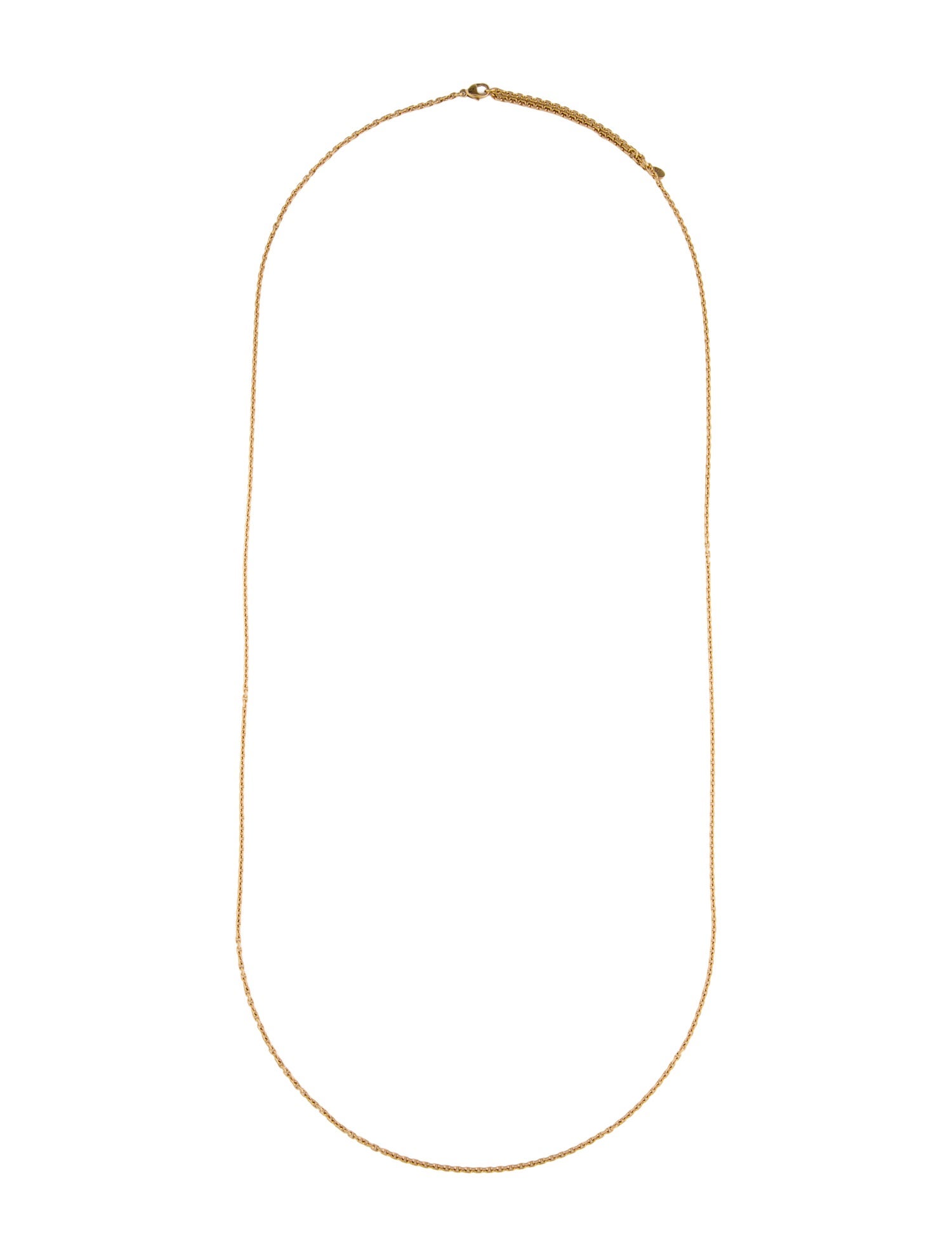 Louis Vuitton 18K Oval Link Chain Necklace