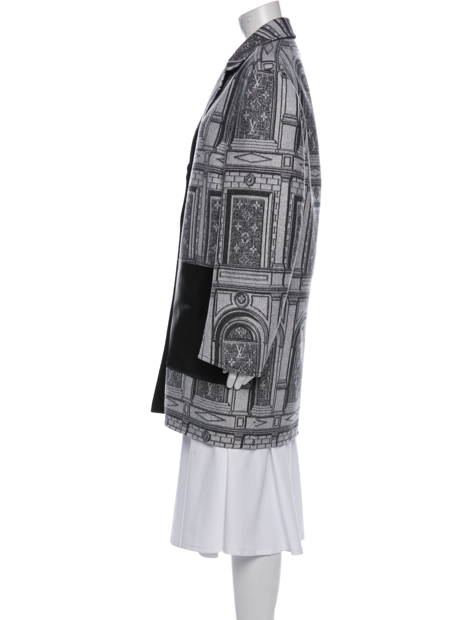 Louis Vuitton x FORNASETTI 2021 Wool Trench Coat w/ Tags