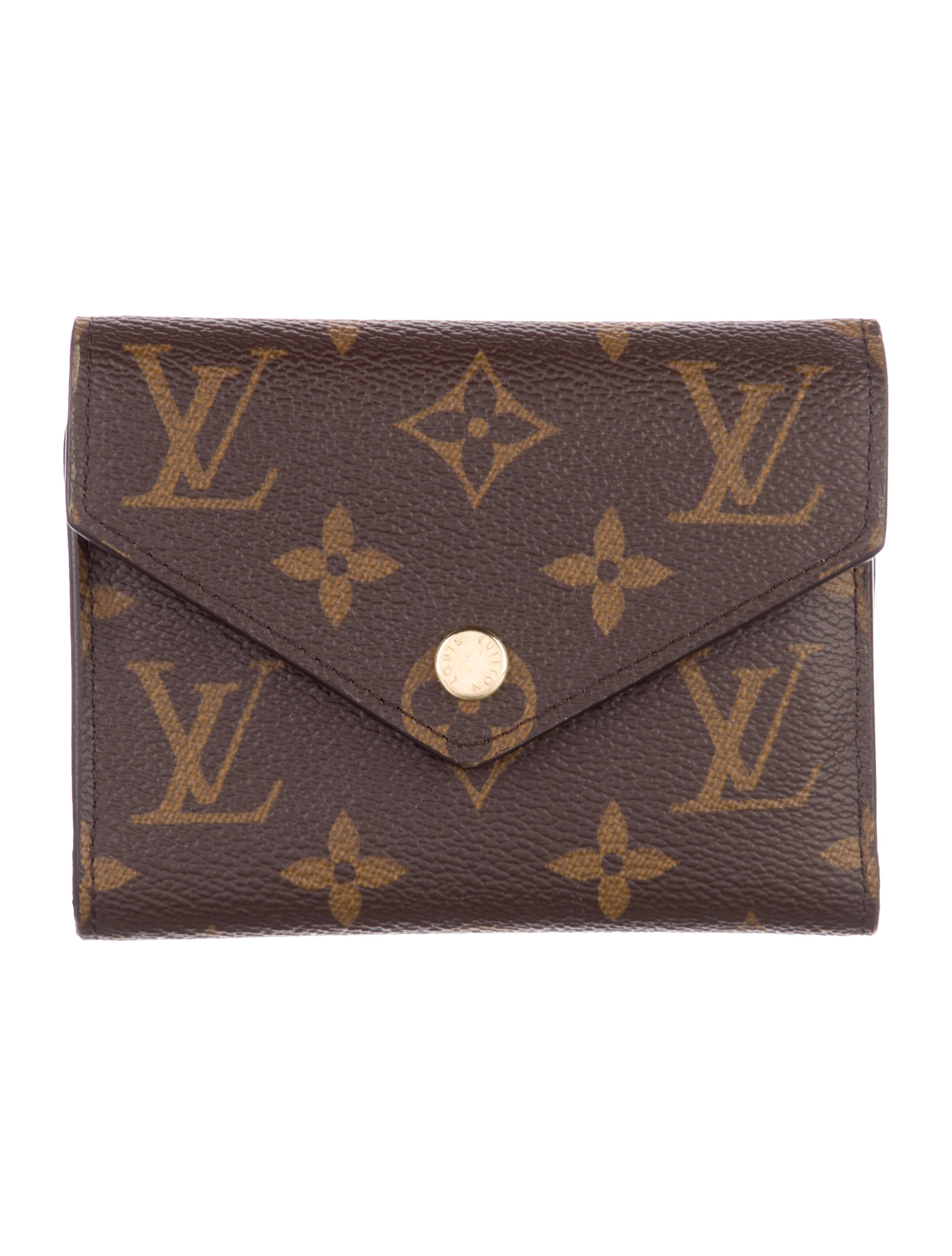 Louis Vuitton LV Monogram Coated Canvas Victorine Wallet
