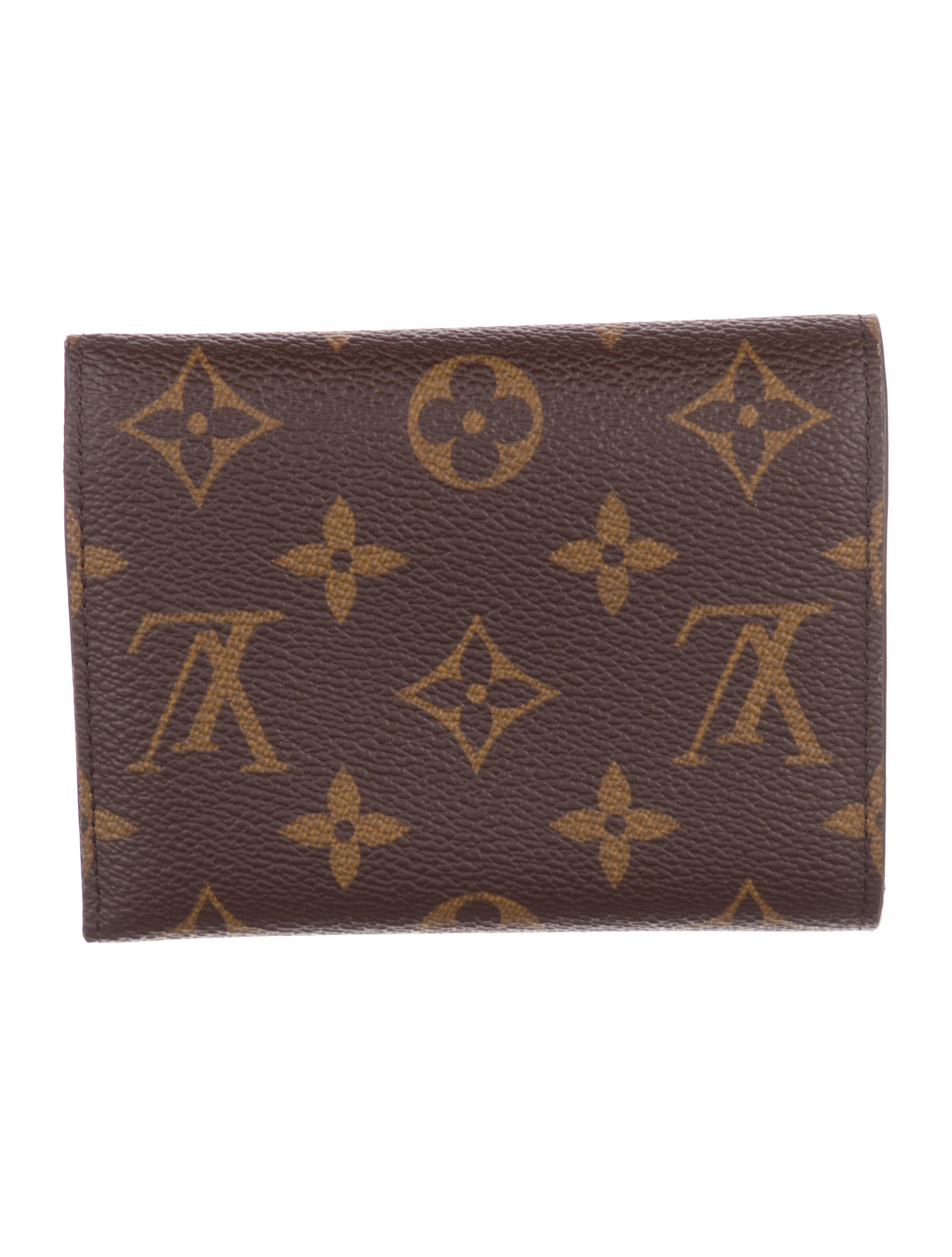 Louis Vuitton LV Monogram Coated Canvas Victorine Wallet