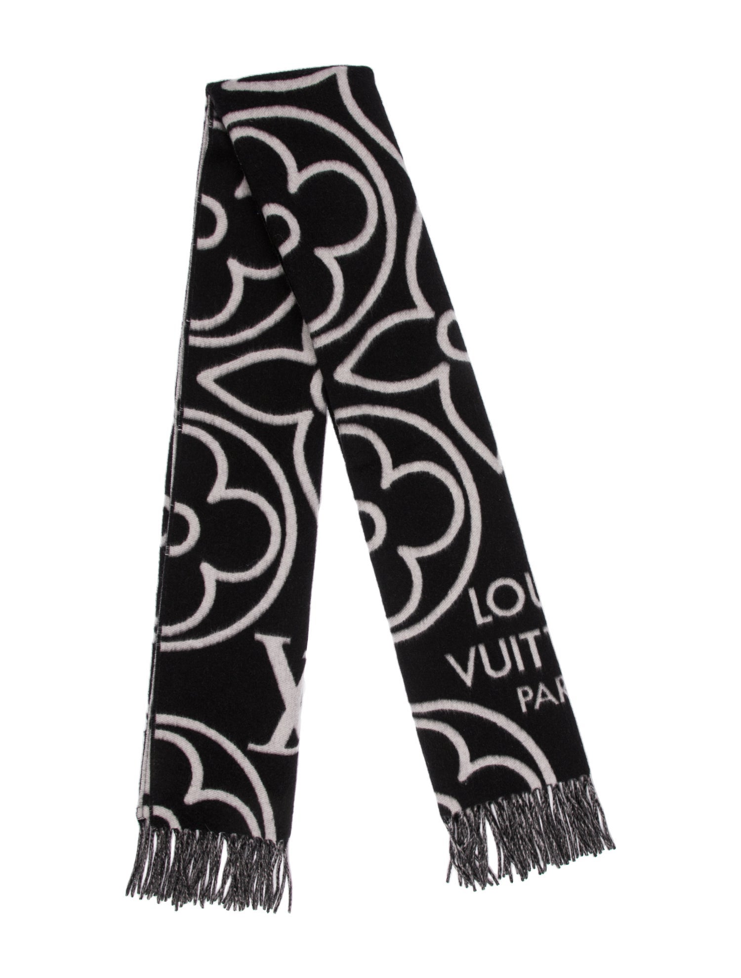Louis Vuitton LV In Bloom Cashmere Scarf