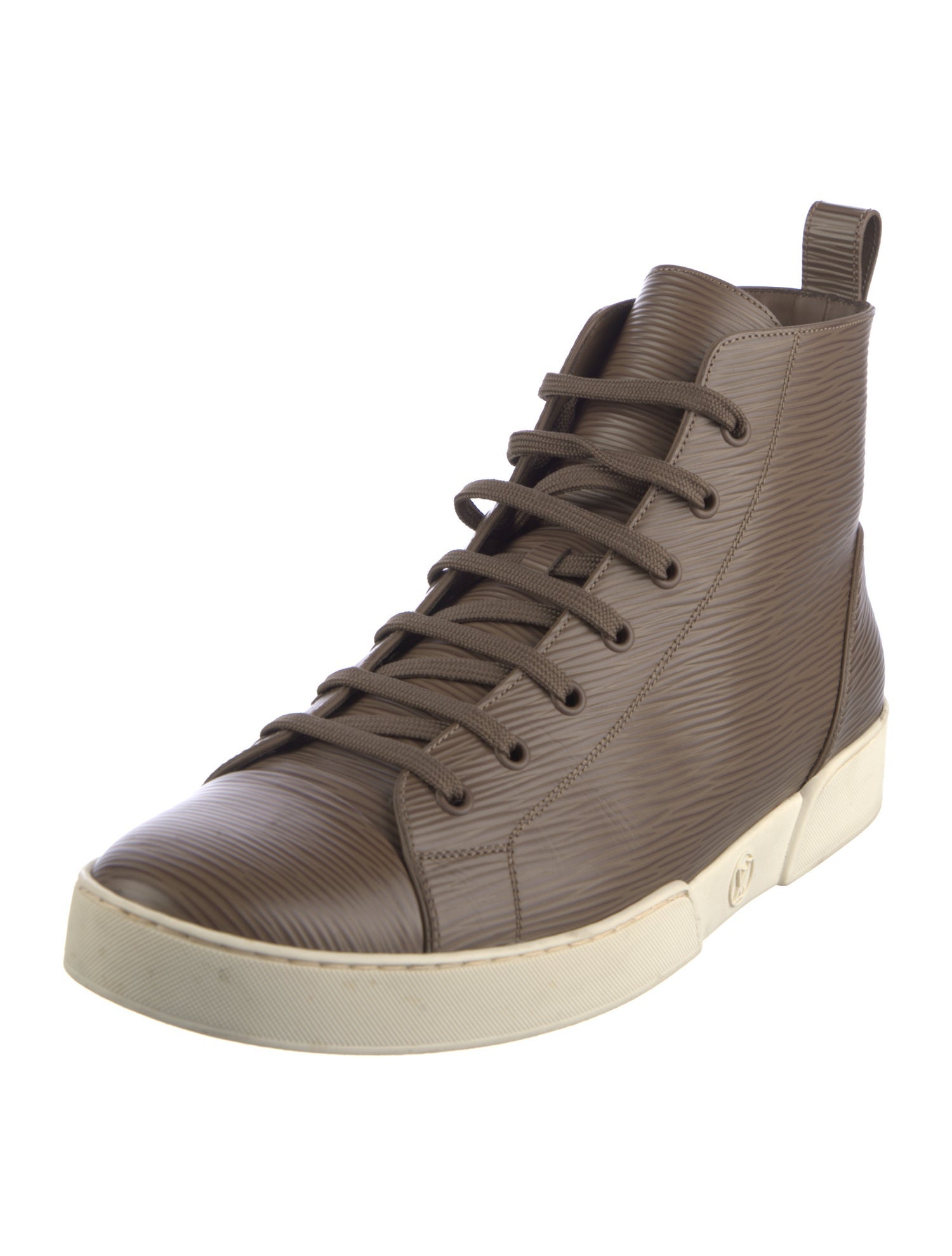 Louis Vuitton Leather Patterned Sneakers