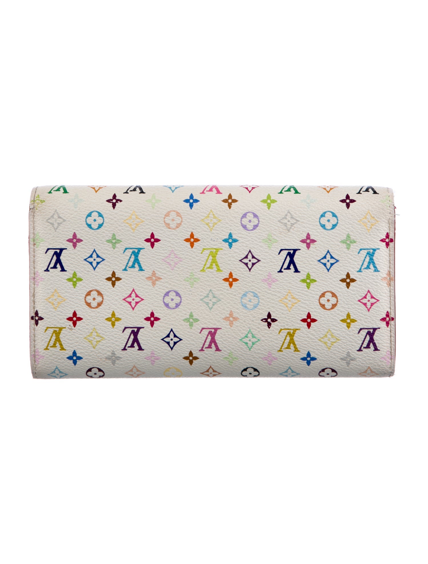 Louis Vuitton 2009 Multicolore Monogram Pattern Sarah Wallet
