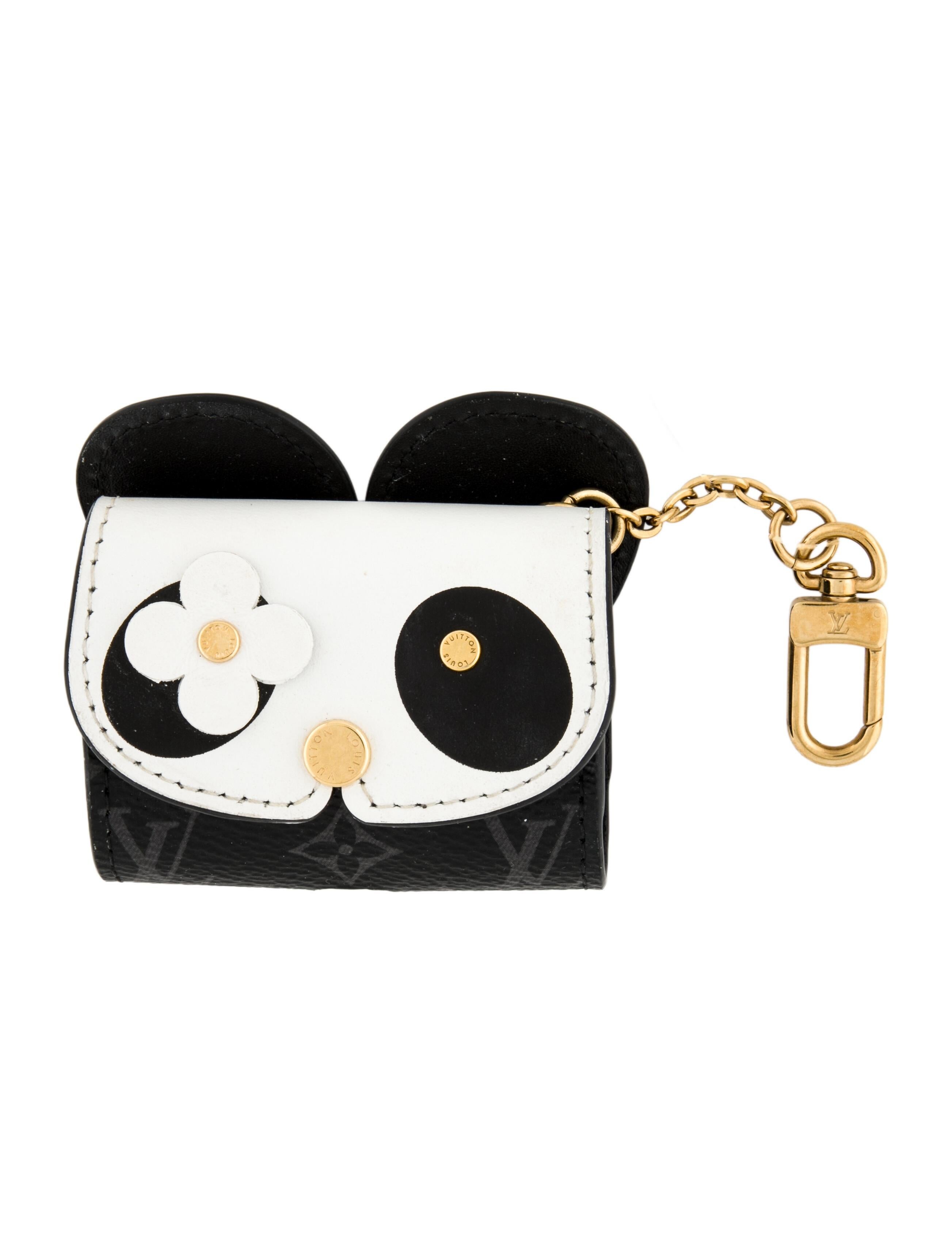 Louis Vuitton Monogram Eclipse Panda Airpods Pro Case