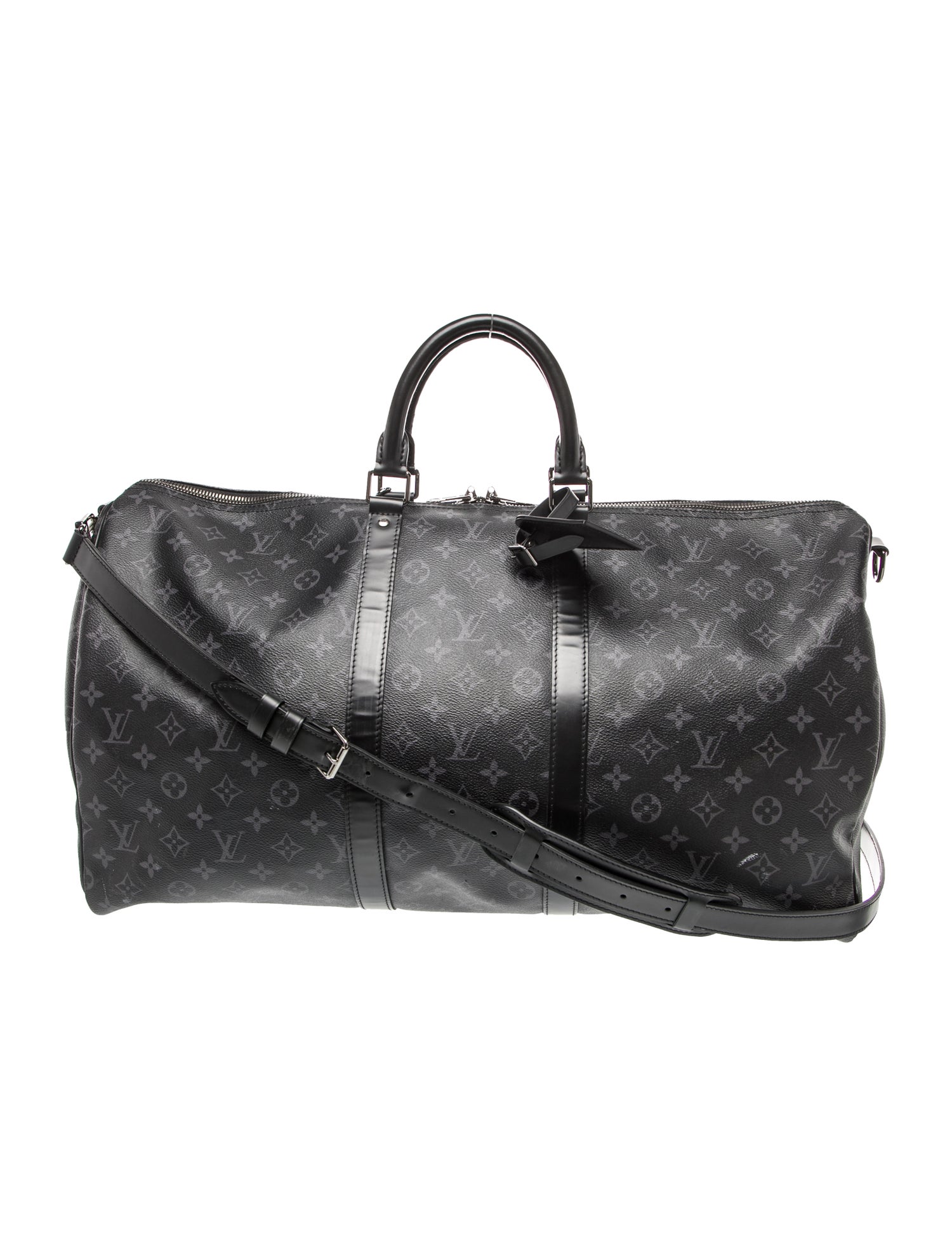 Louis Vuitton Monogram Eclipse Keepall Bandouliere