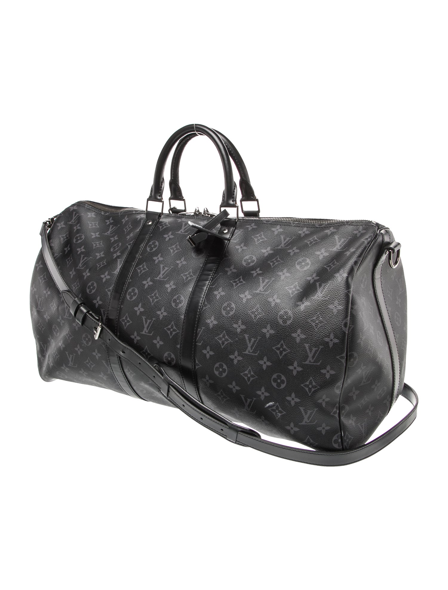 Louis Vuitton Monogram Eclipse Keepall Bandouliere