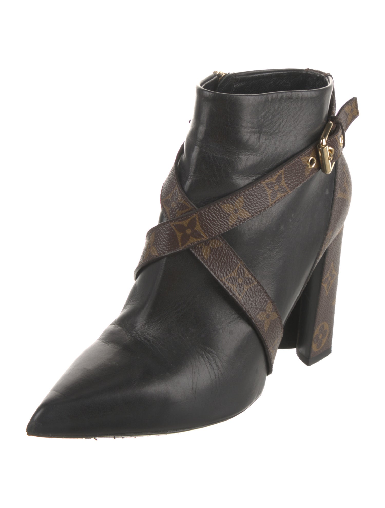 Louis Vuitton LV Monogram Leather Boots