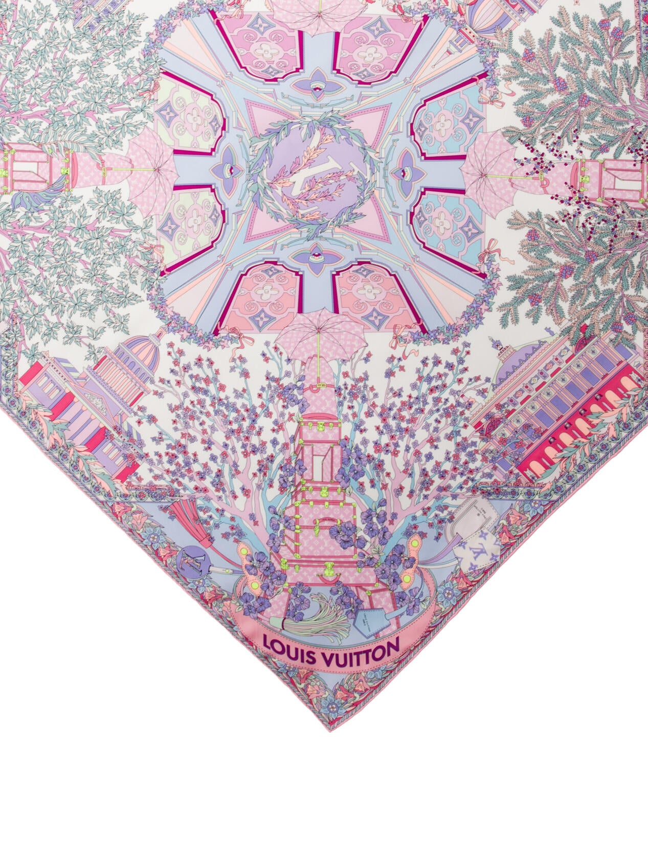 Louis Vuitton 'Le Tout Paris' Silk Scarf