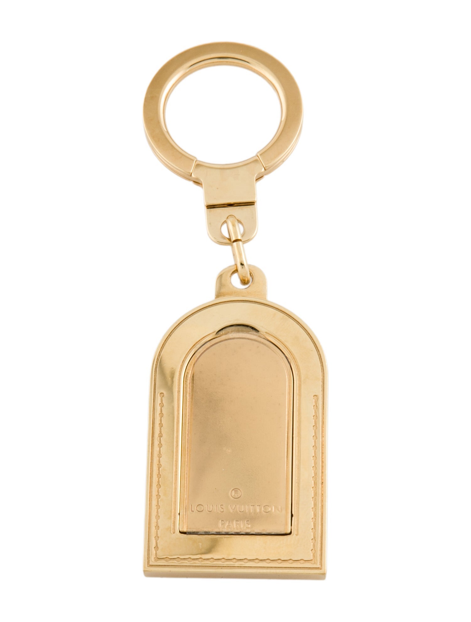 Louis Vuitton Luggage Tag Bag Charm Keychain
