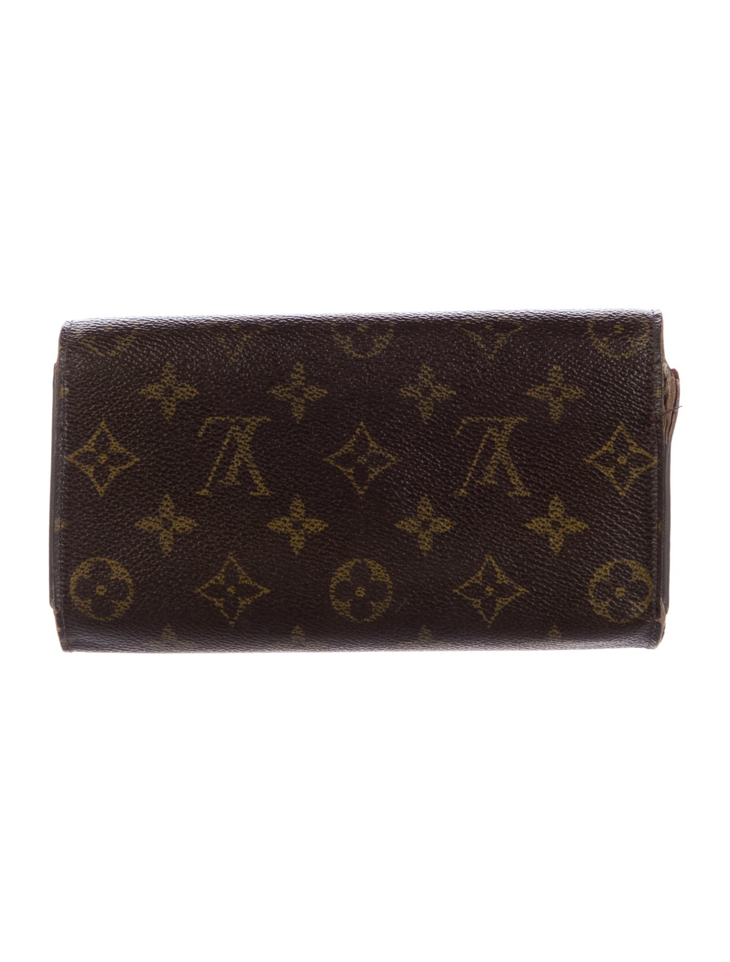 Louis Vuitton 2002 LV Monogram Sarah Wallet