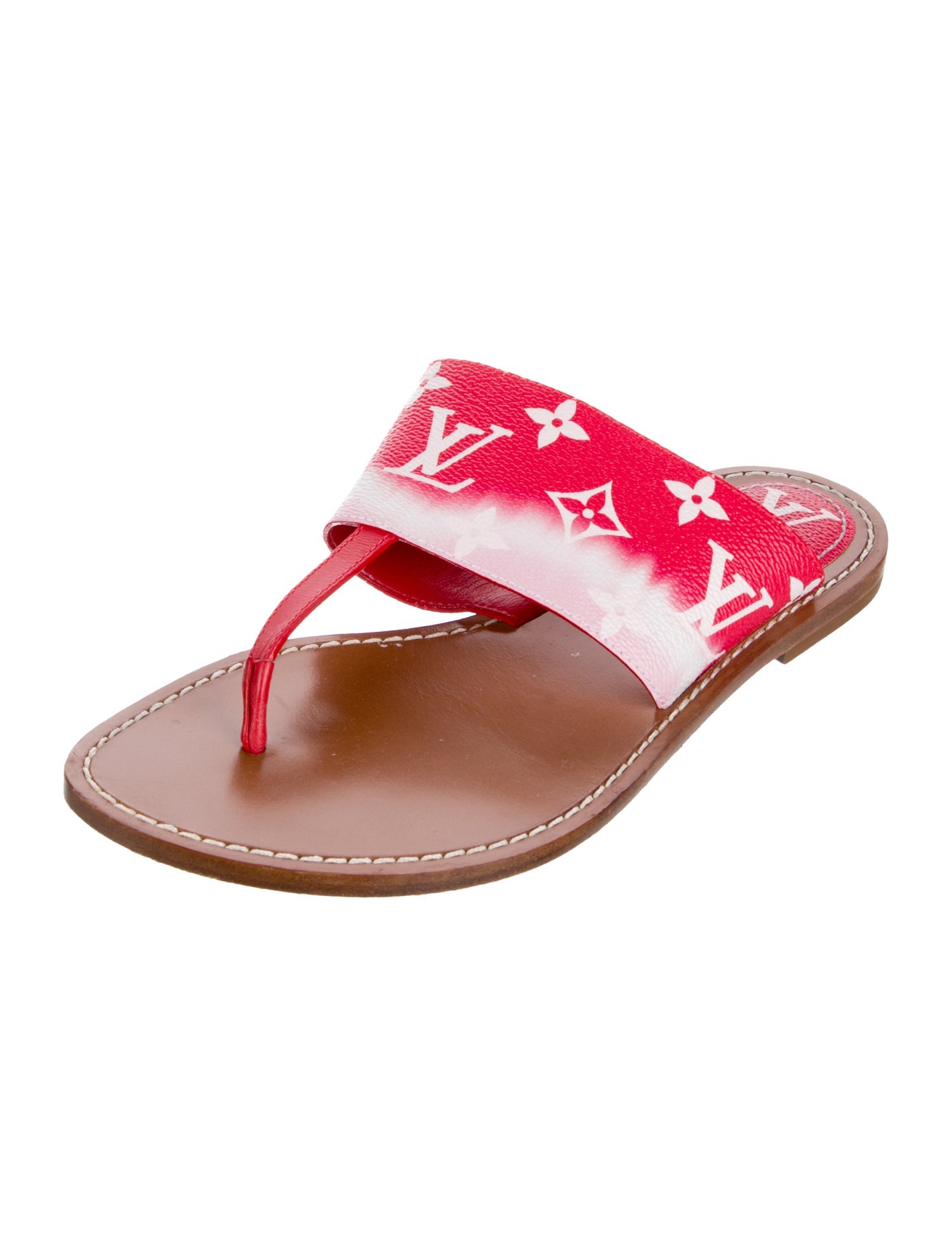 Louis Vuitton Monogram Pattern Slides