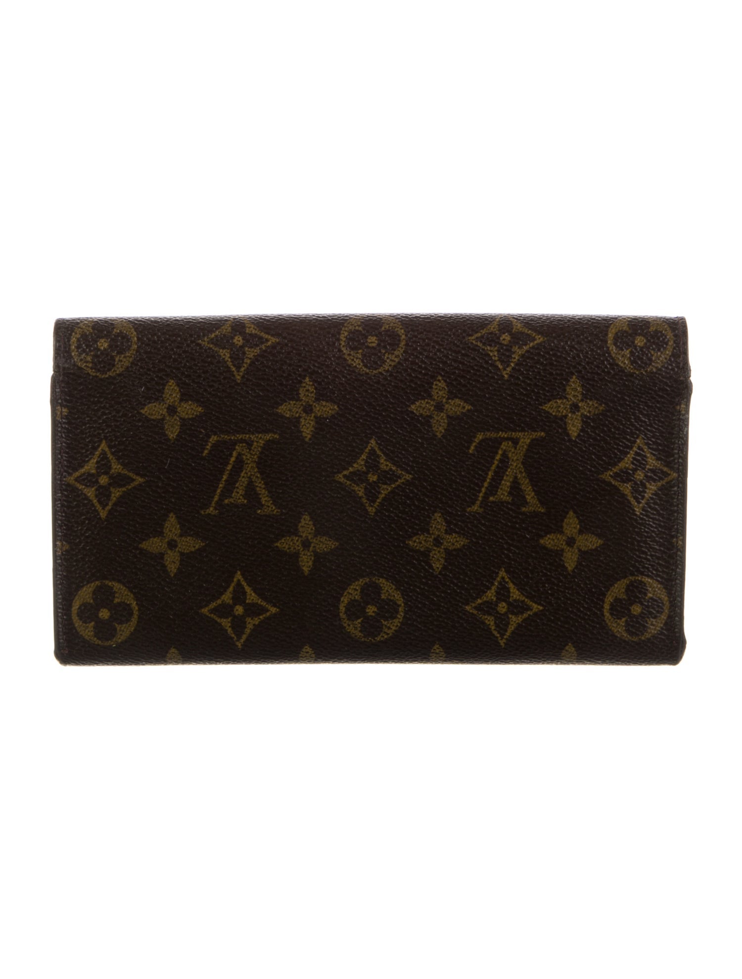 Louis Vuitton 2003 LV Monogram Sarah Wallet