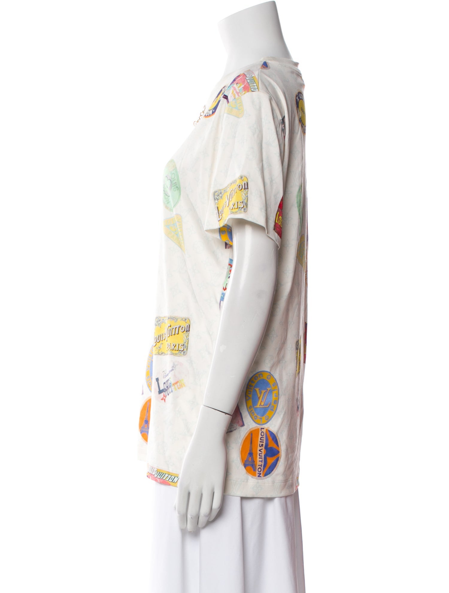 Louis Vuitton 2025 Graphic Print T-Shirt w/ Tags