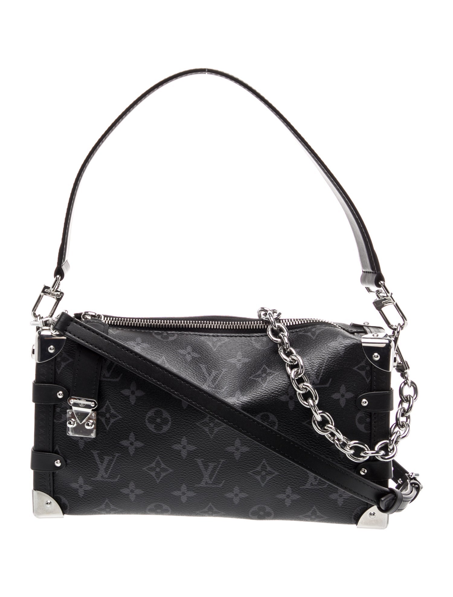 Louis Vuitton Monogram Eclipse East West Side Trunk MM 2025