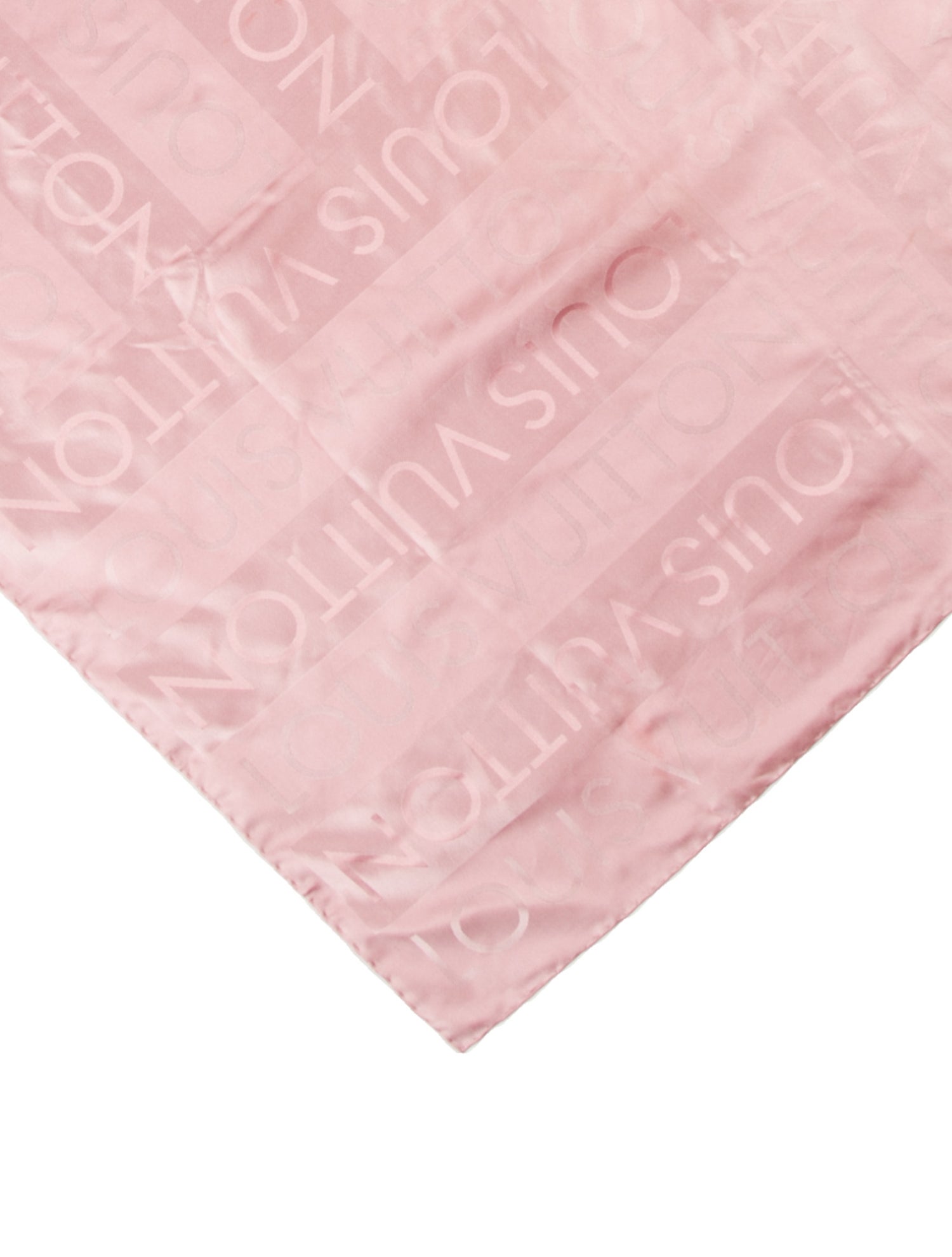 Louis Vuitton Silk LV Monogram Scarf