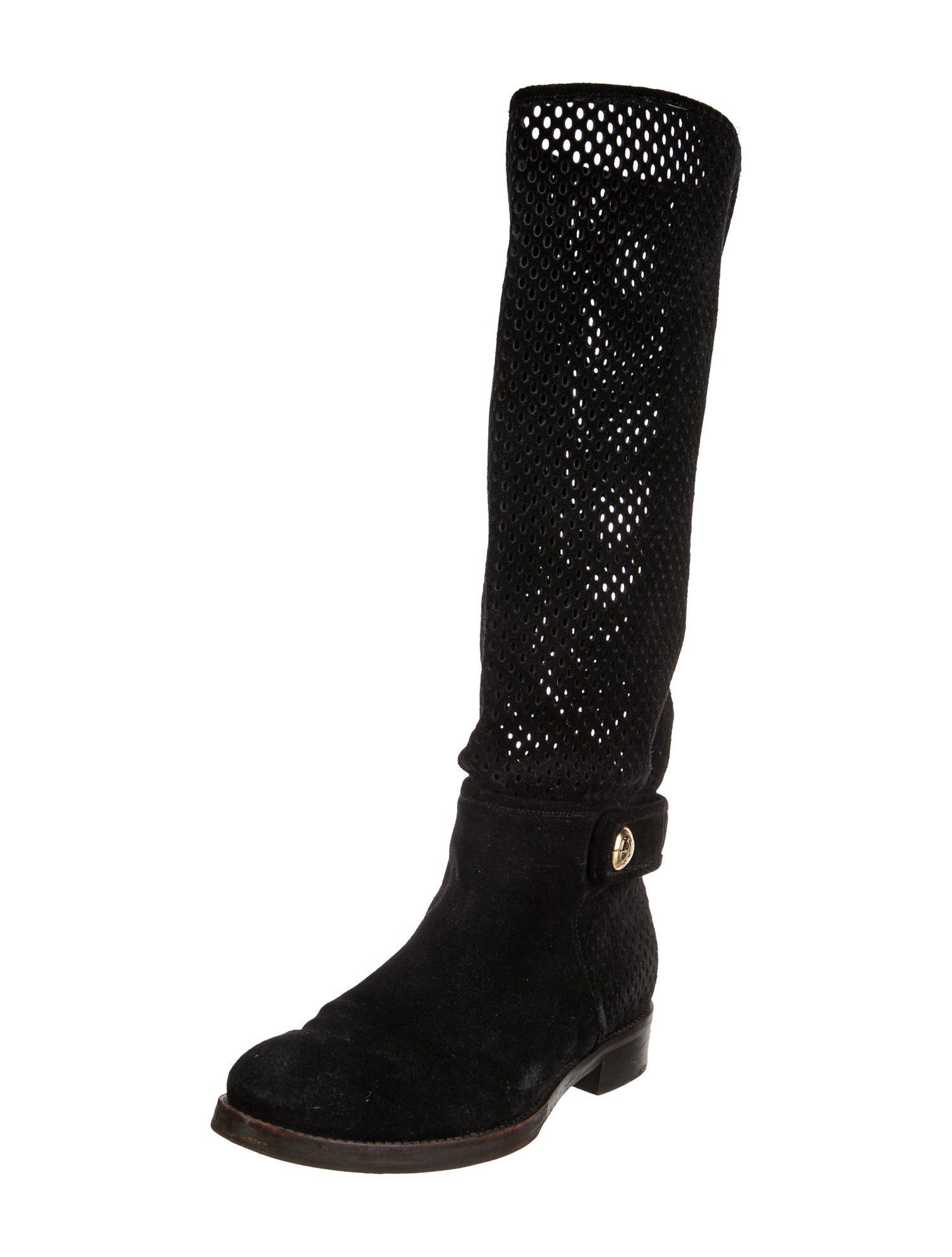 Louis Vuitton Suede Riding Boots