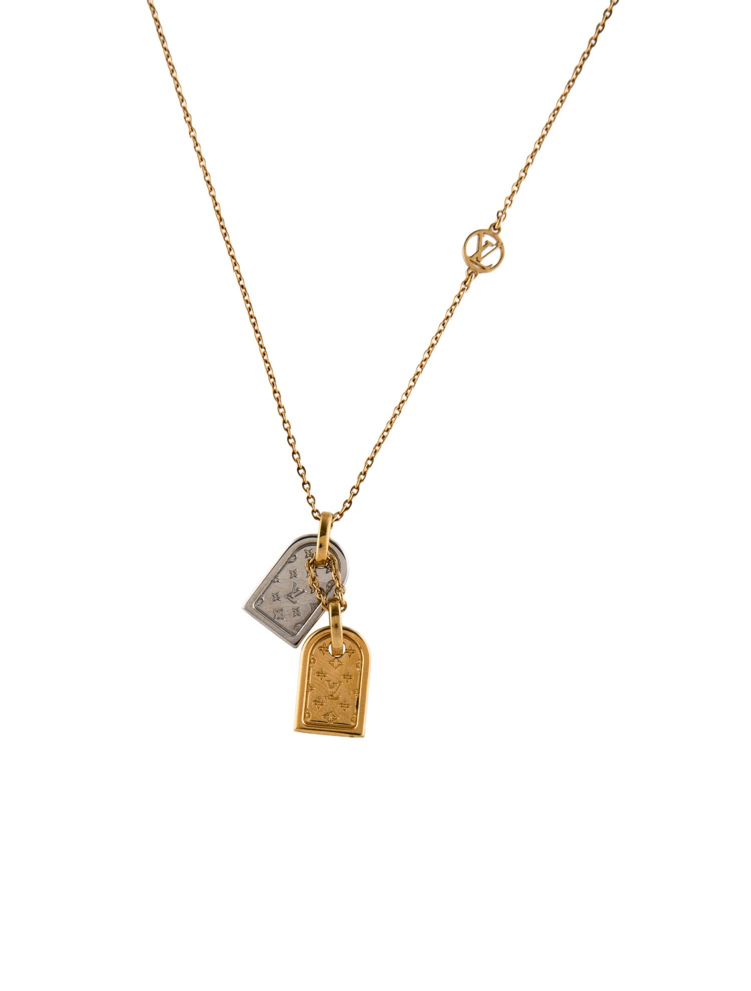 Louis Vuitton Nanogram Pendant Necklace