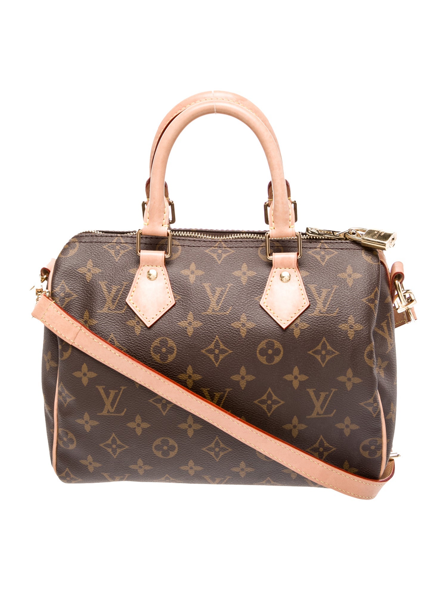 Louis Vuitton LV Monogram Speedy Bandouliere 25
