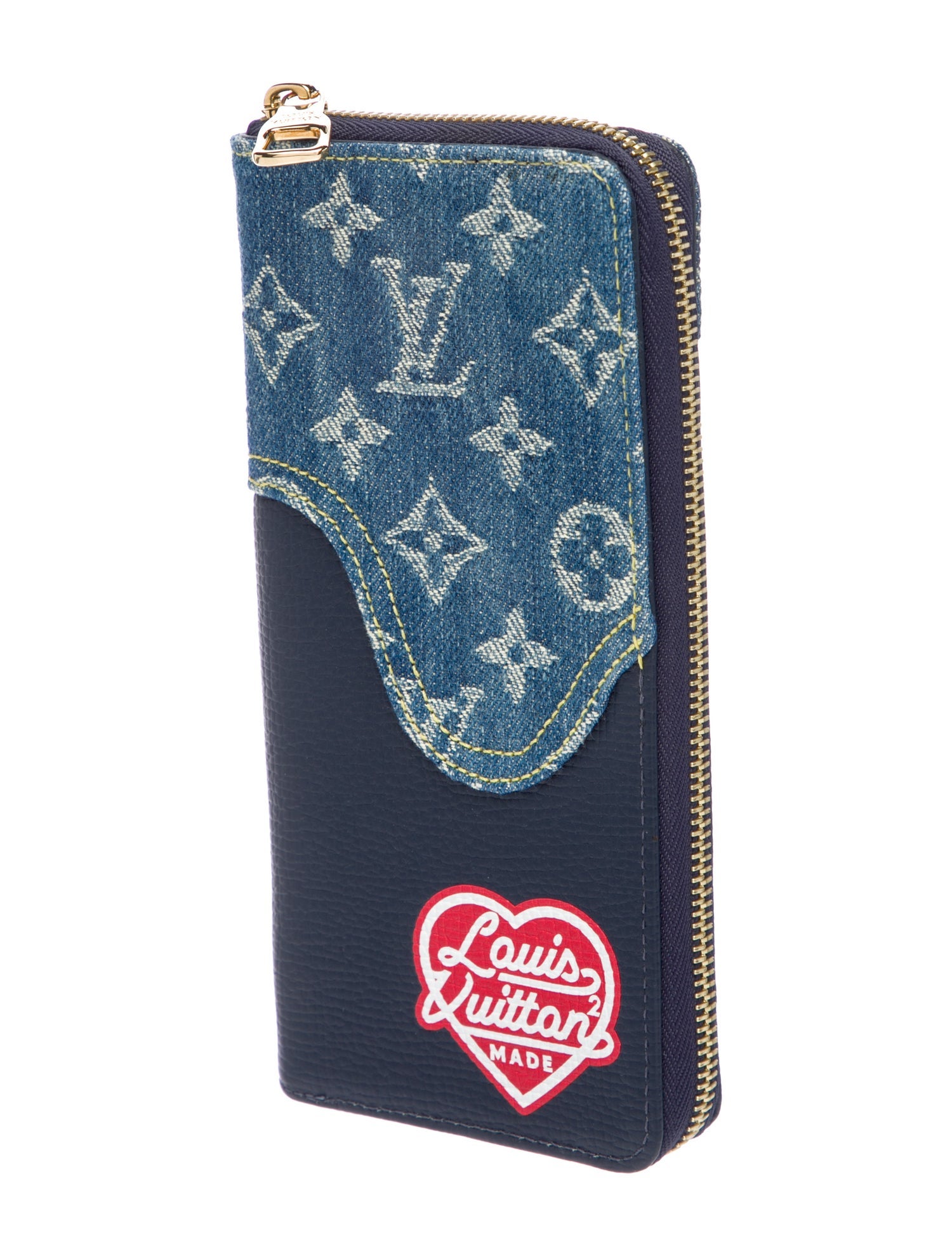 Louis Vuitton LV Monogram Leather Zippy Wallet