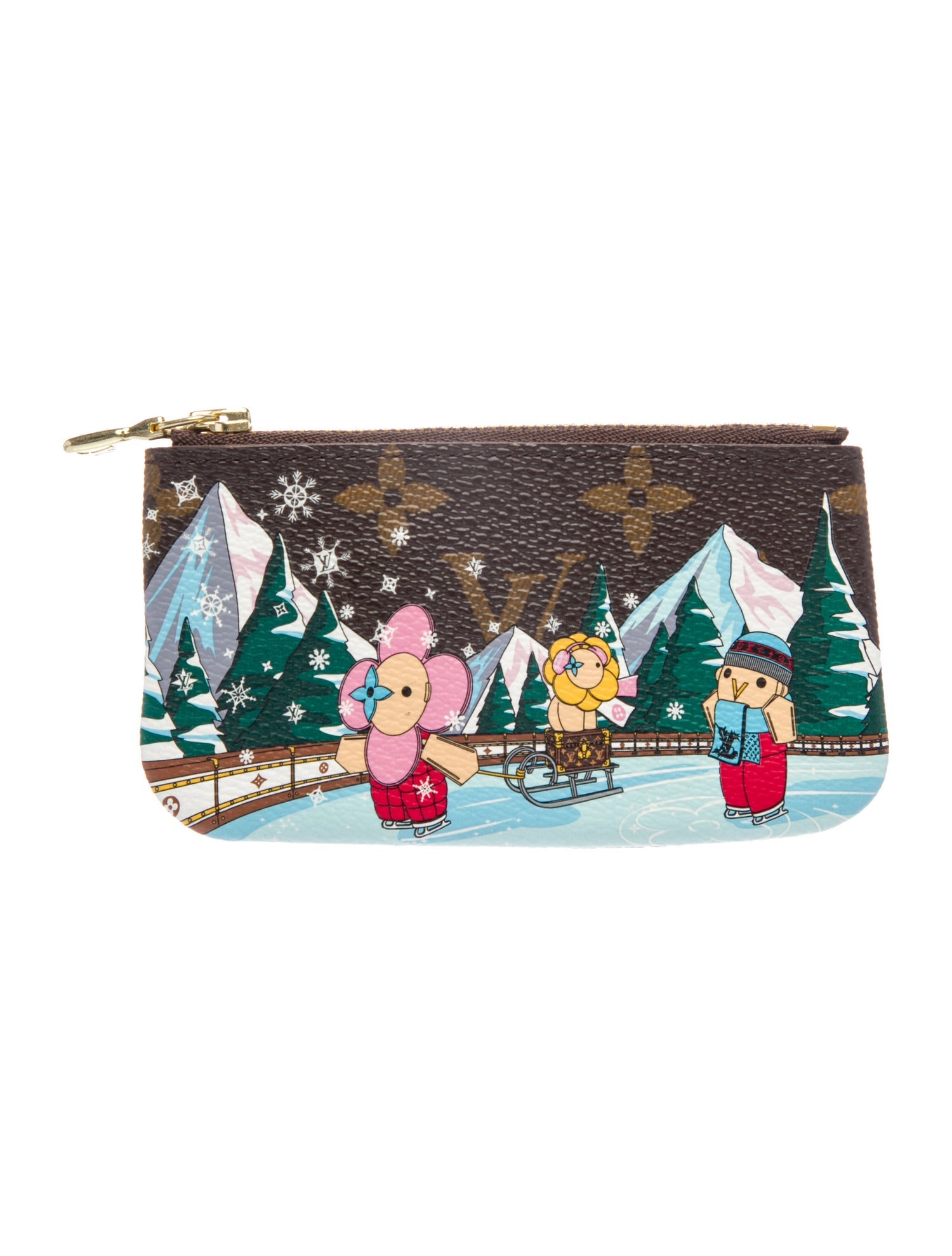 Louis Vuitton LV Monogram Coated Canvas Zippy Coin Purse w/ Tags