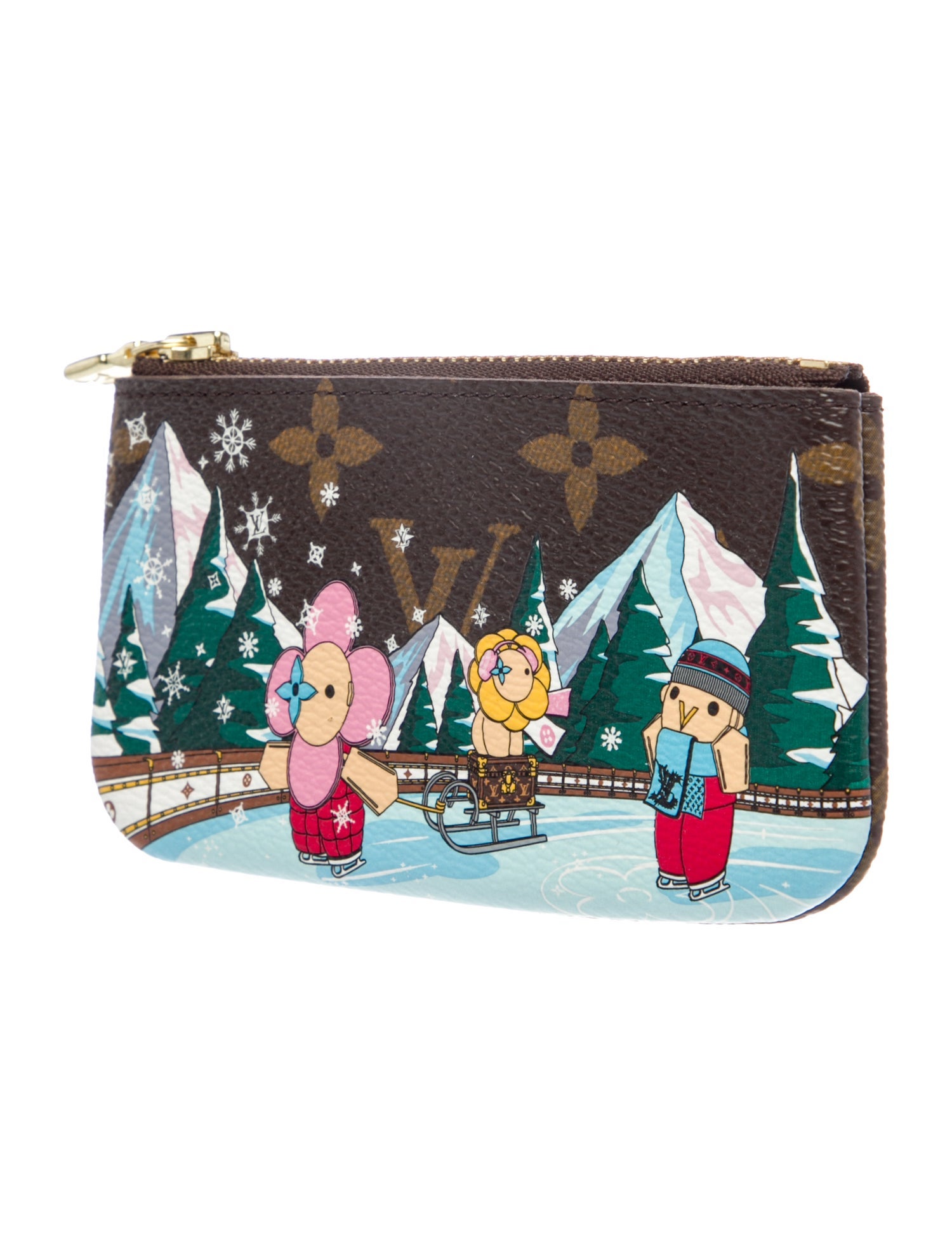 Louis Vuitton LV Monogram Coated Canvas Zippy Coin Purse w/ Tags