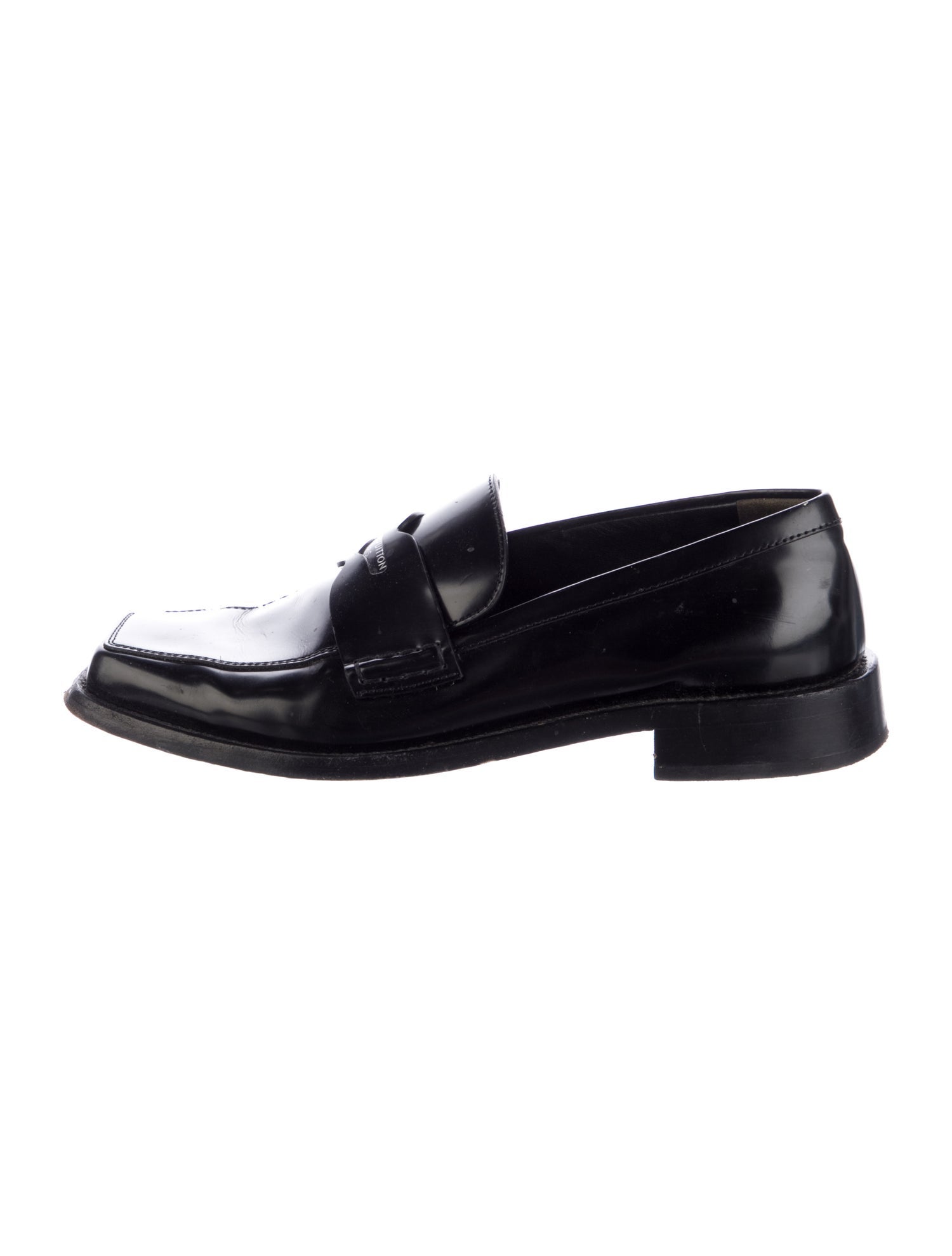 Louis Vuitton Leather Loafers