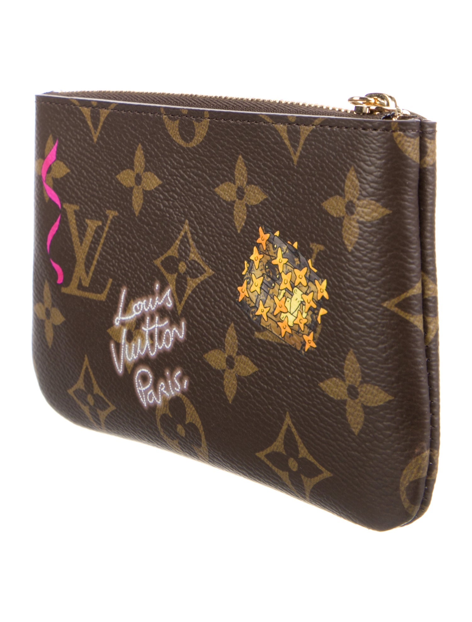 Louis Vuitton LV Monogram Coated Canvas Zippy Wallet w/ Tags