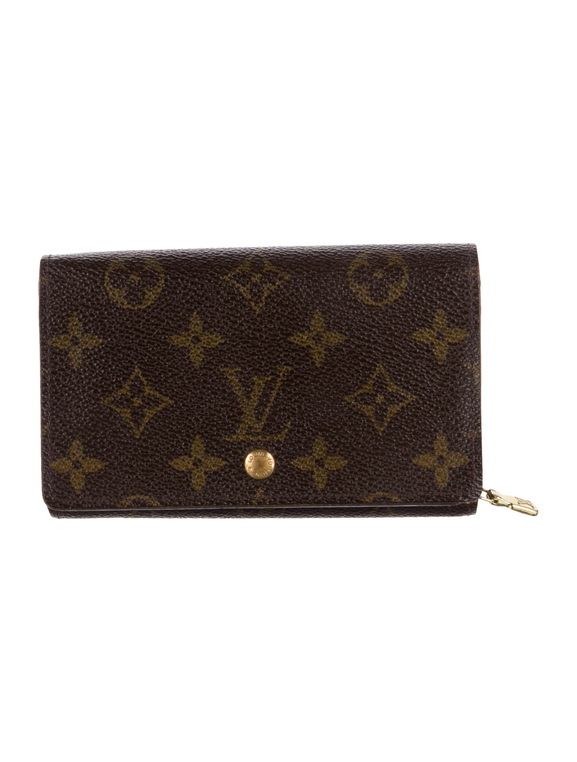 Louis Vuitton 2000 Coated Canvas Porte-Monnaie Tresor Wallet