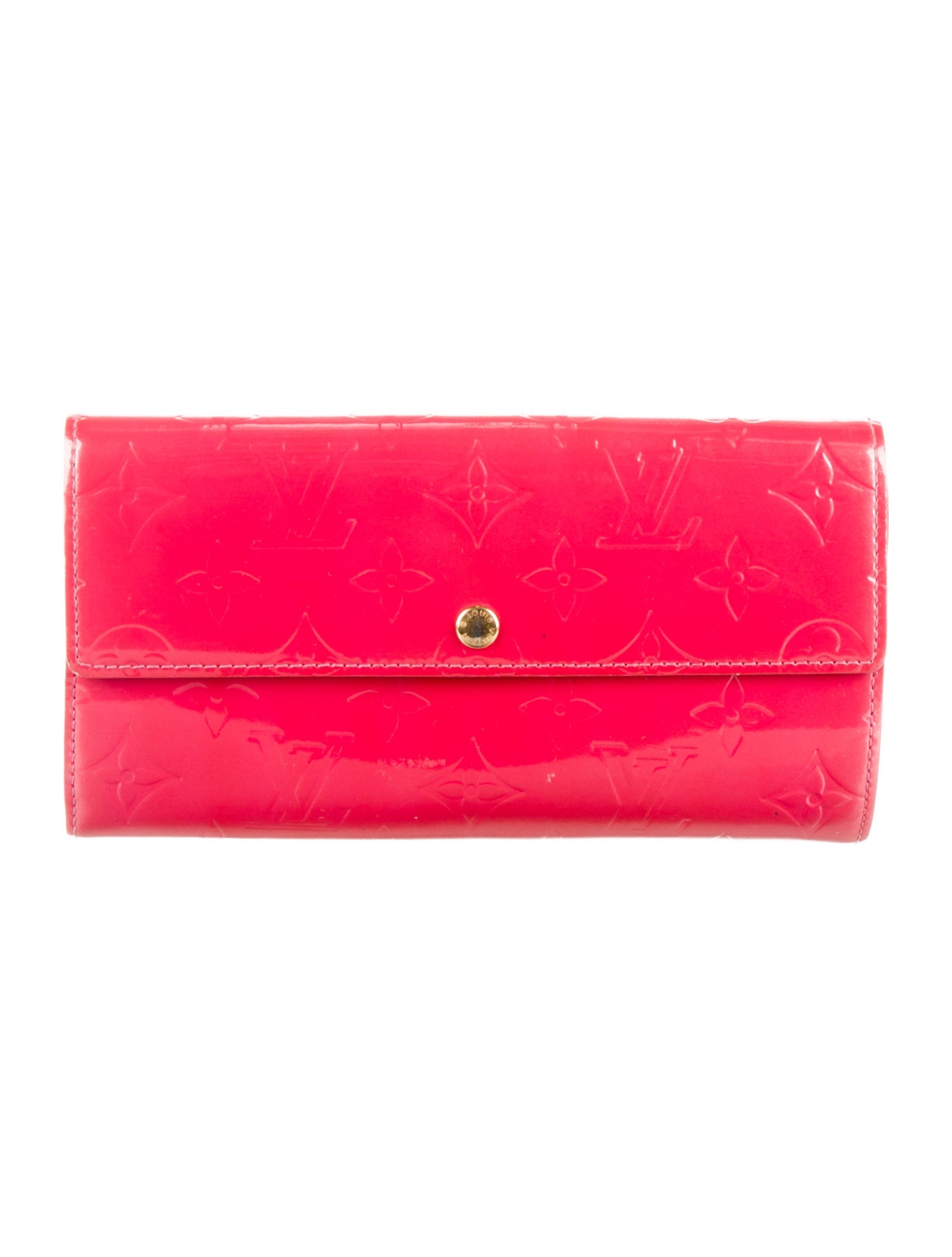 Louis Vuitton 2006 Monogram Vernis Sarah Wallet