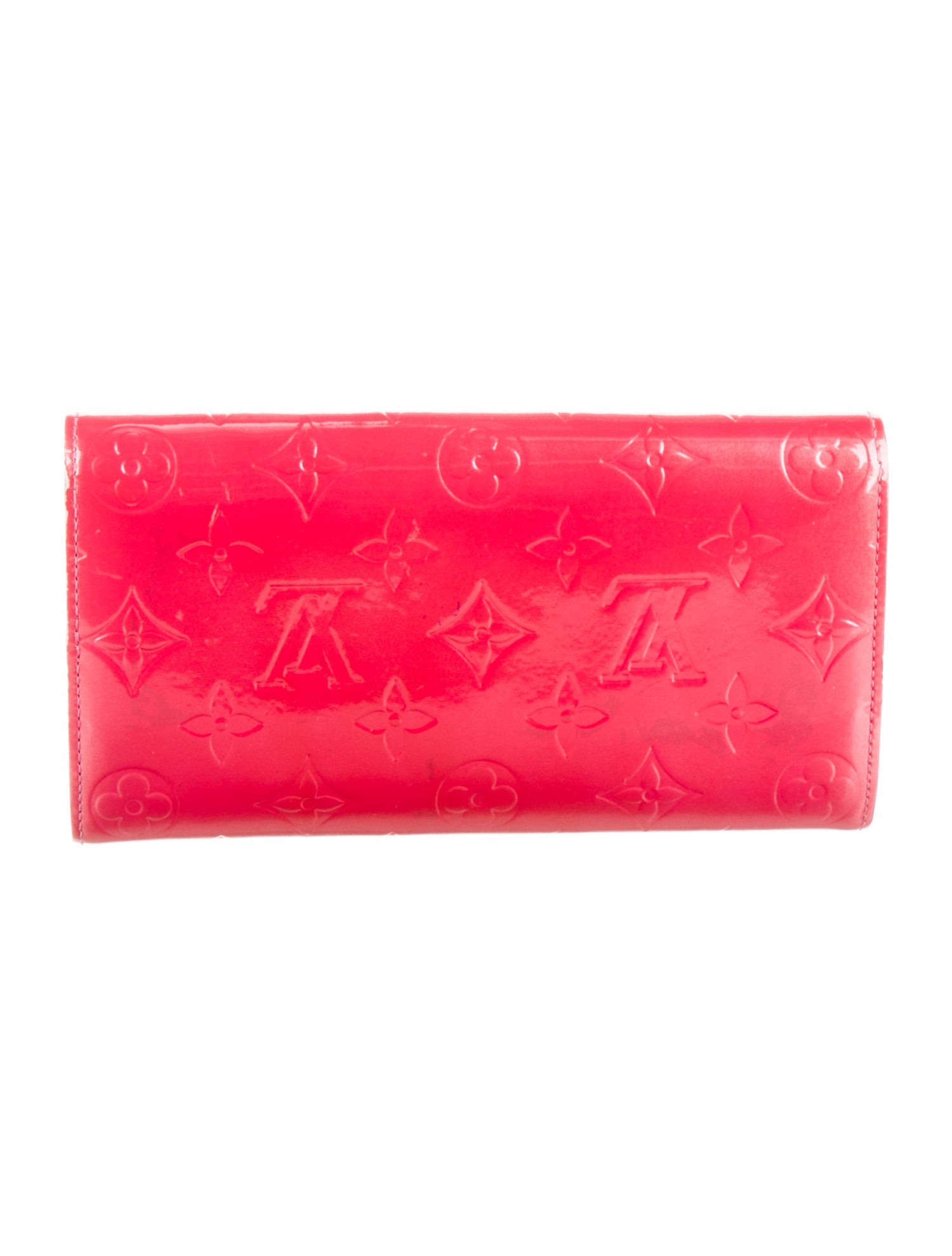 Louis Vuitton 2006 Monogram Vernis Sarah Wallet