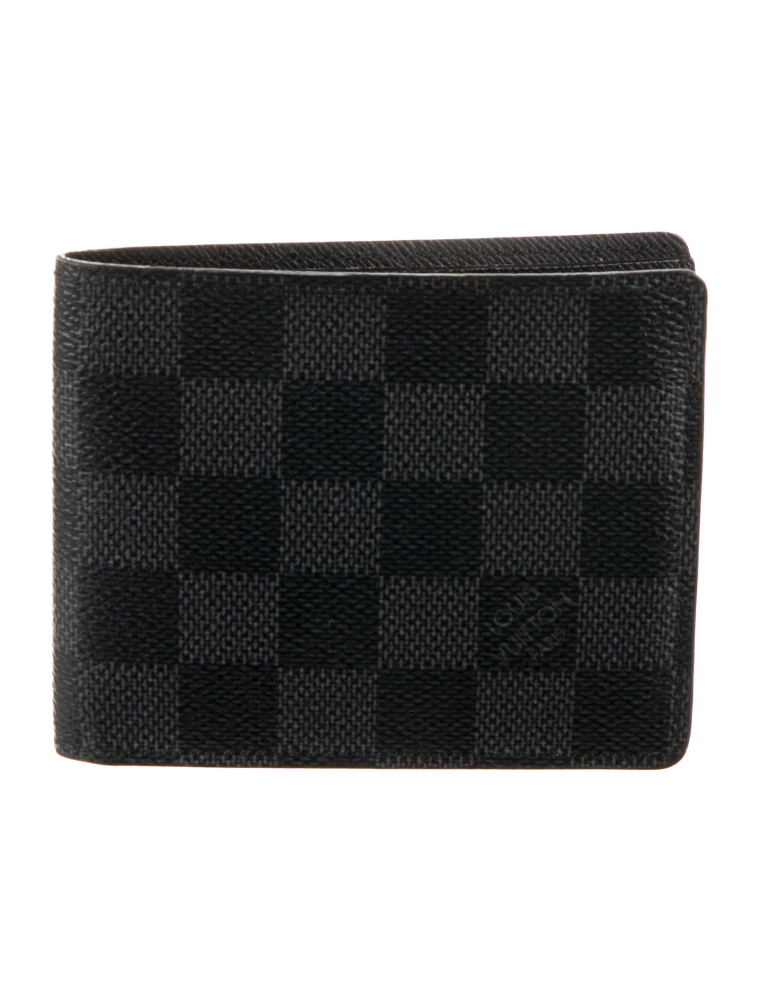 Louis Vuitton Damier Graphite Pattern Coated Canvas Wallet