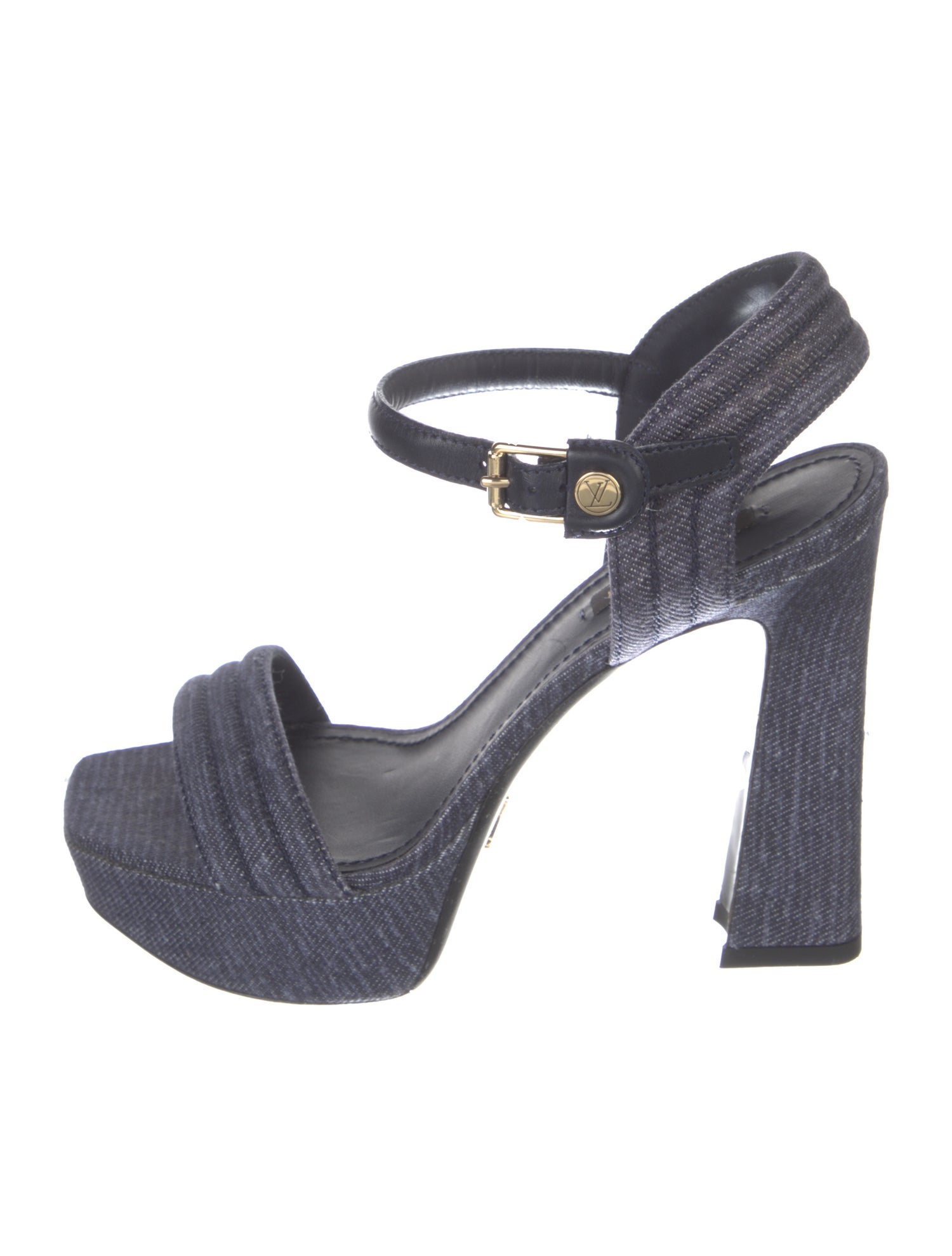Louis Vuitton LV Monogram Denim Sandals