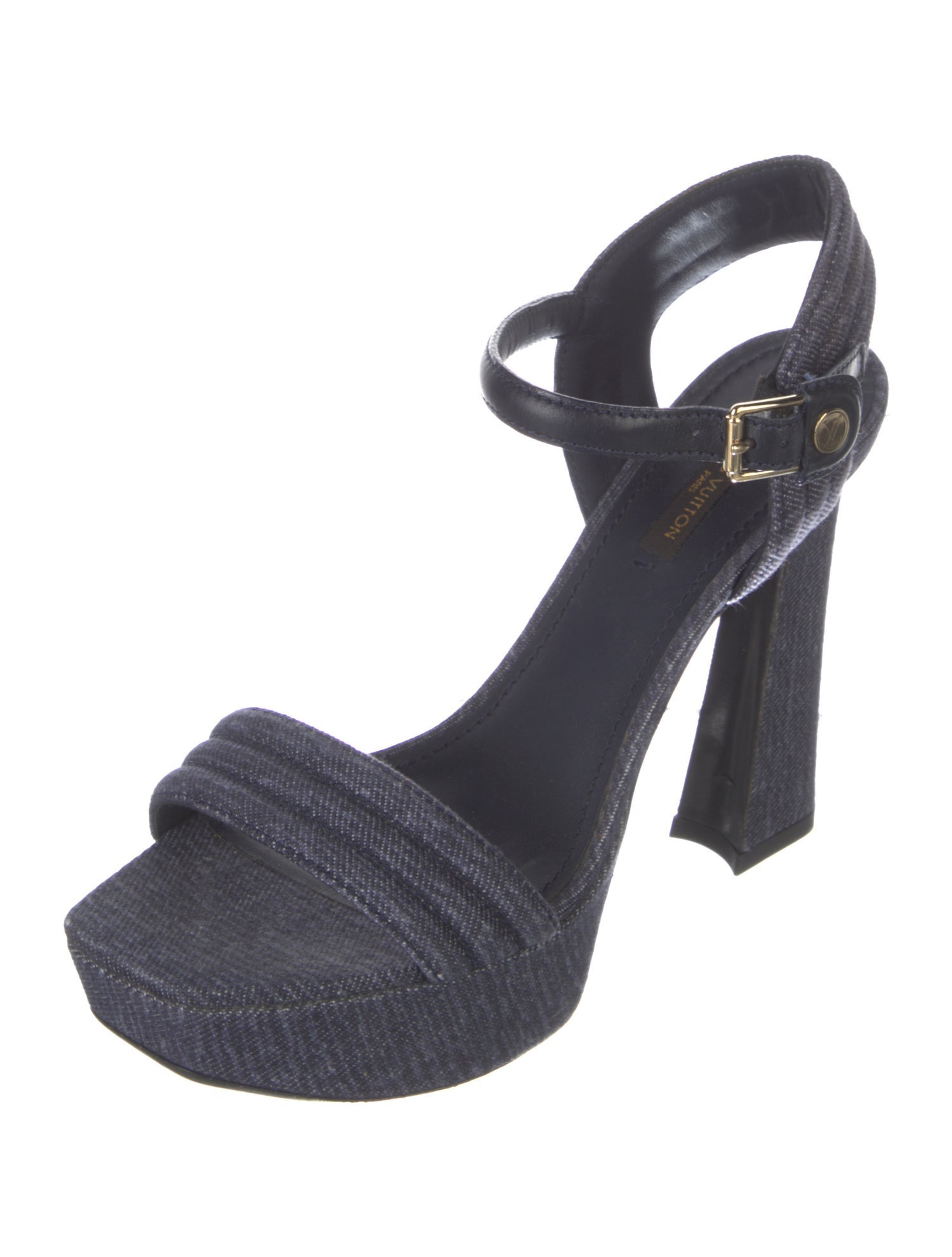 Louis Vuitton LV Monogram Denim Sandals