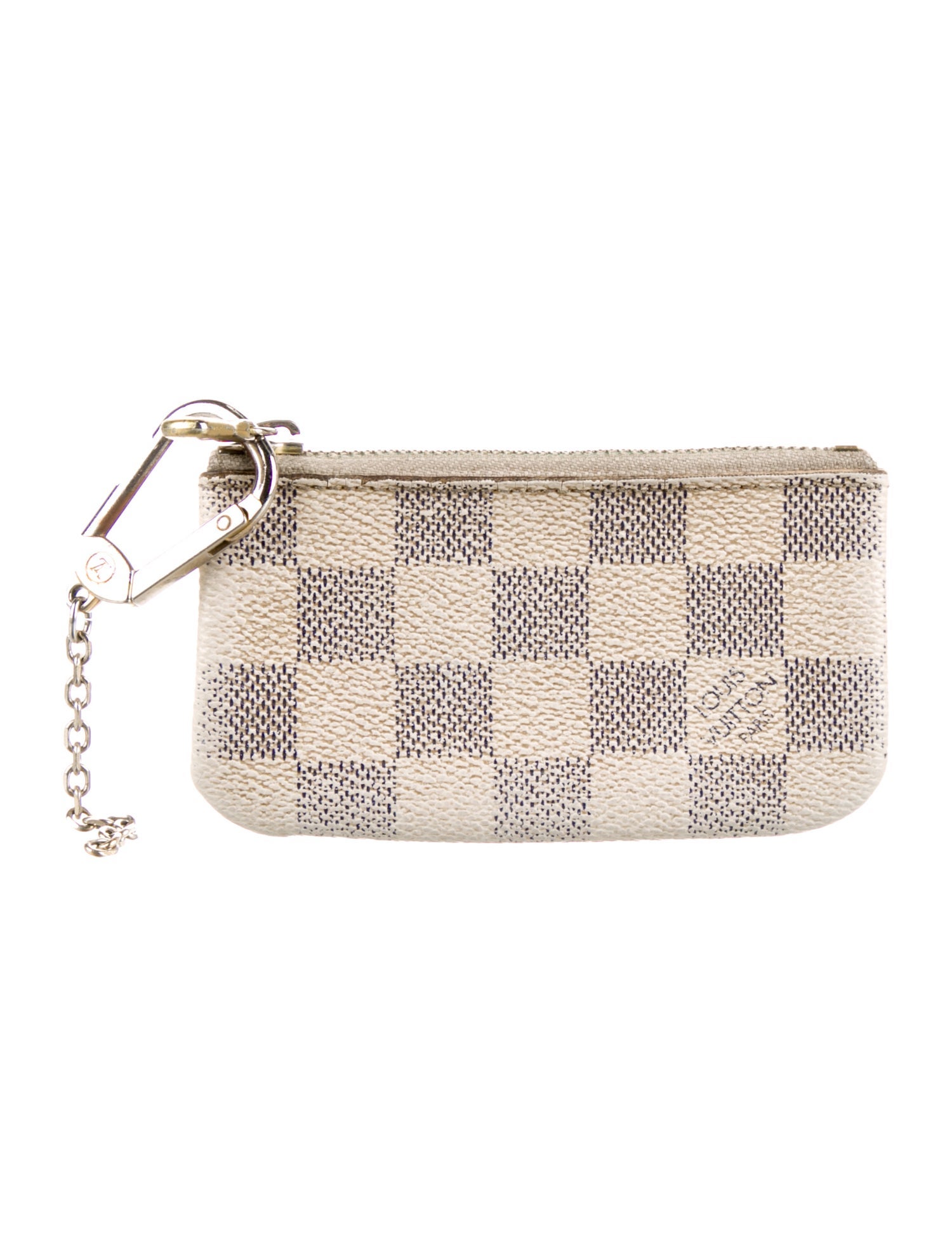 Louis Vuitton Damier Azur Pattern Coated Canvas Key Holder