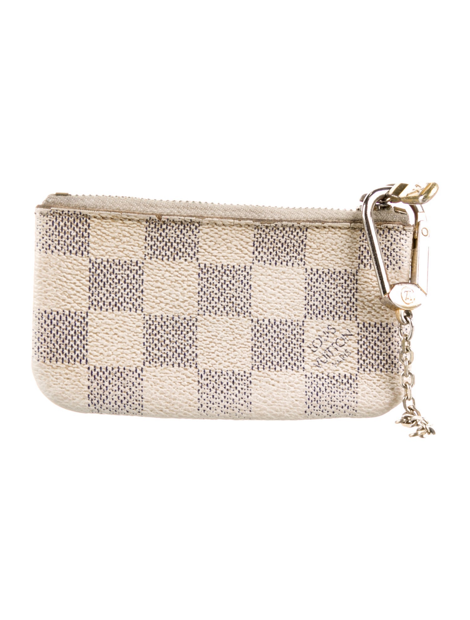 Louis Vuitton Damier Azur Pattern Coated Canvas Key Holder