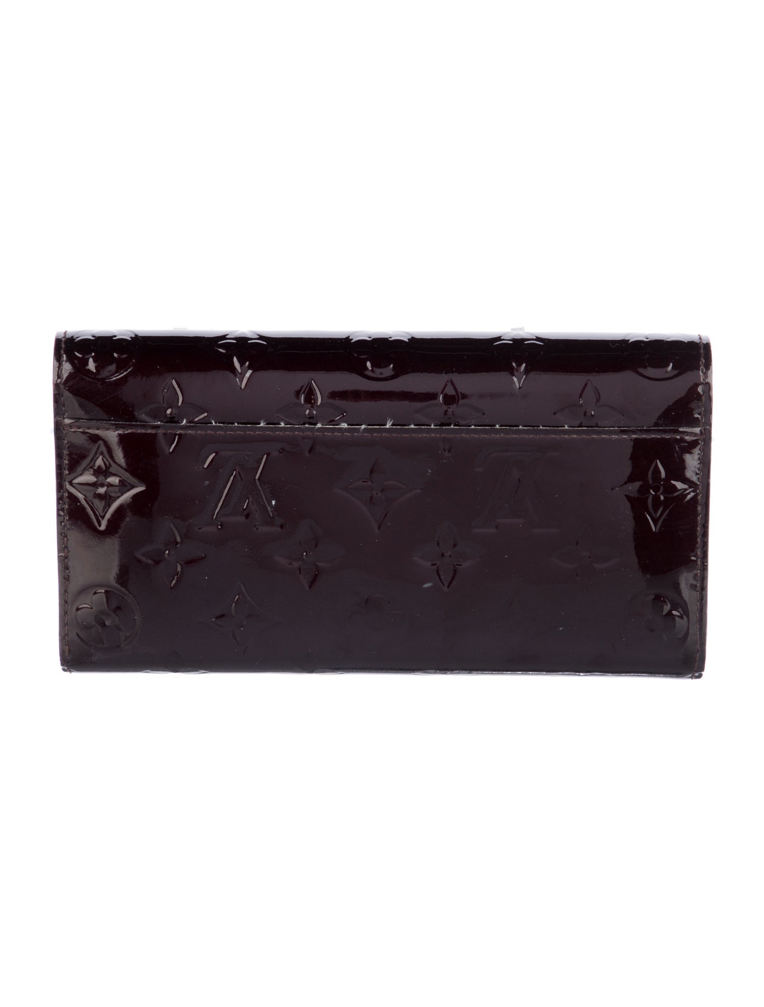 Louis Vuitton Monogram Vernis Vernis Patent Leather Sarah Wallet