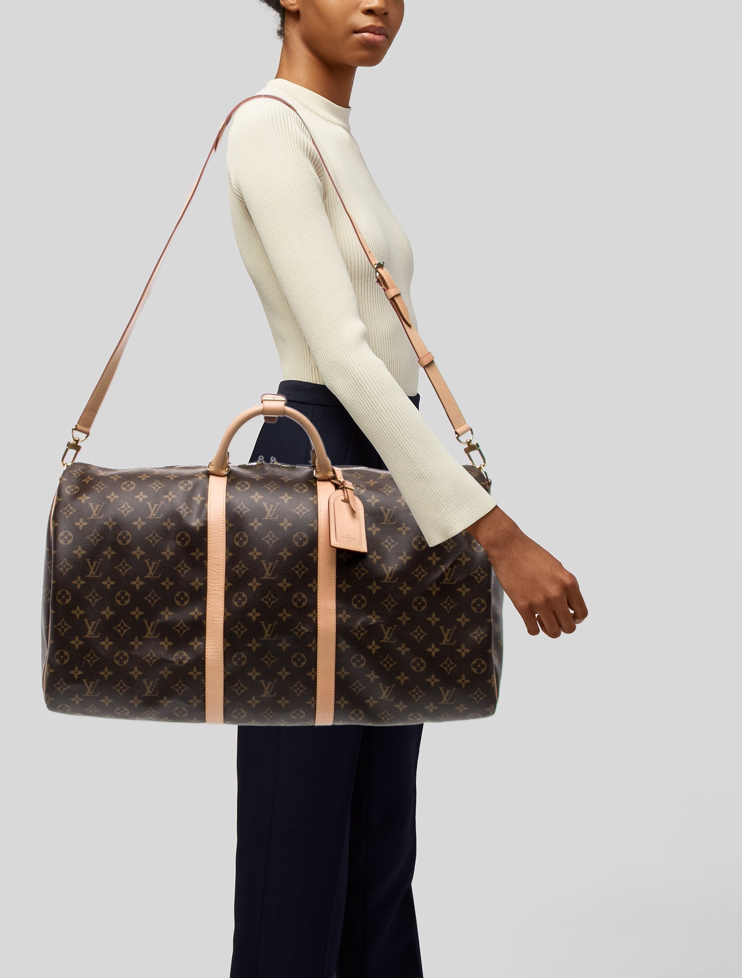 Louis Vuitton LV Monogram Keepall Bandouliere 60