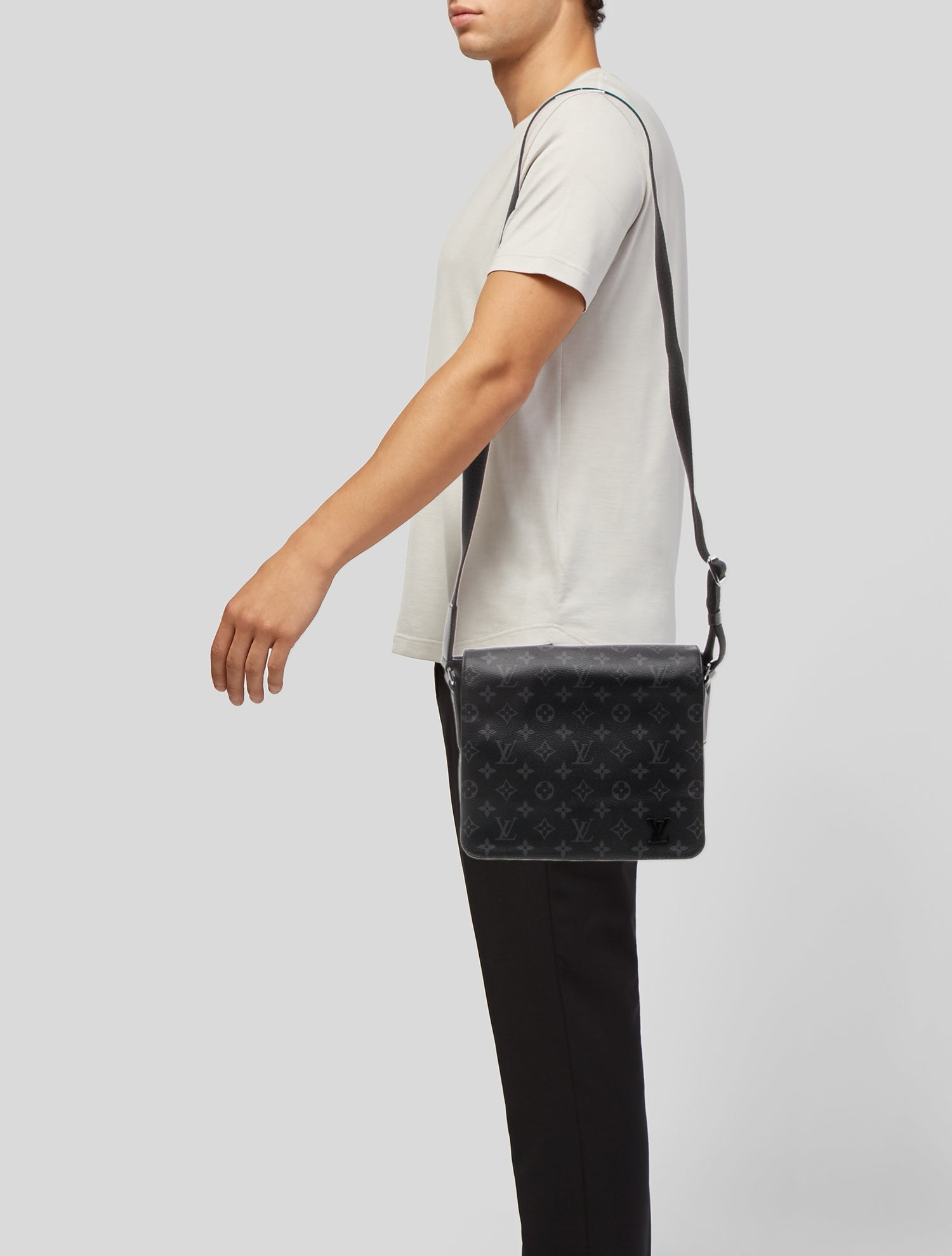 Louis Vuitton Monogram Eclipse Messenger Bag PM