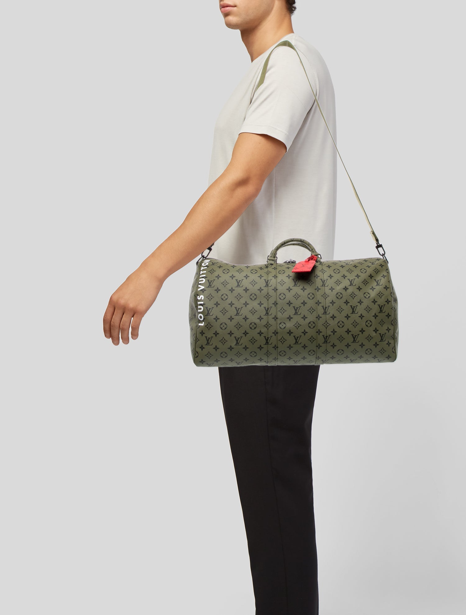 Louis Vuitton LV Monogram Keepall Bandouliere 55