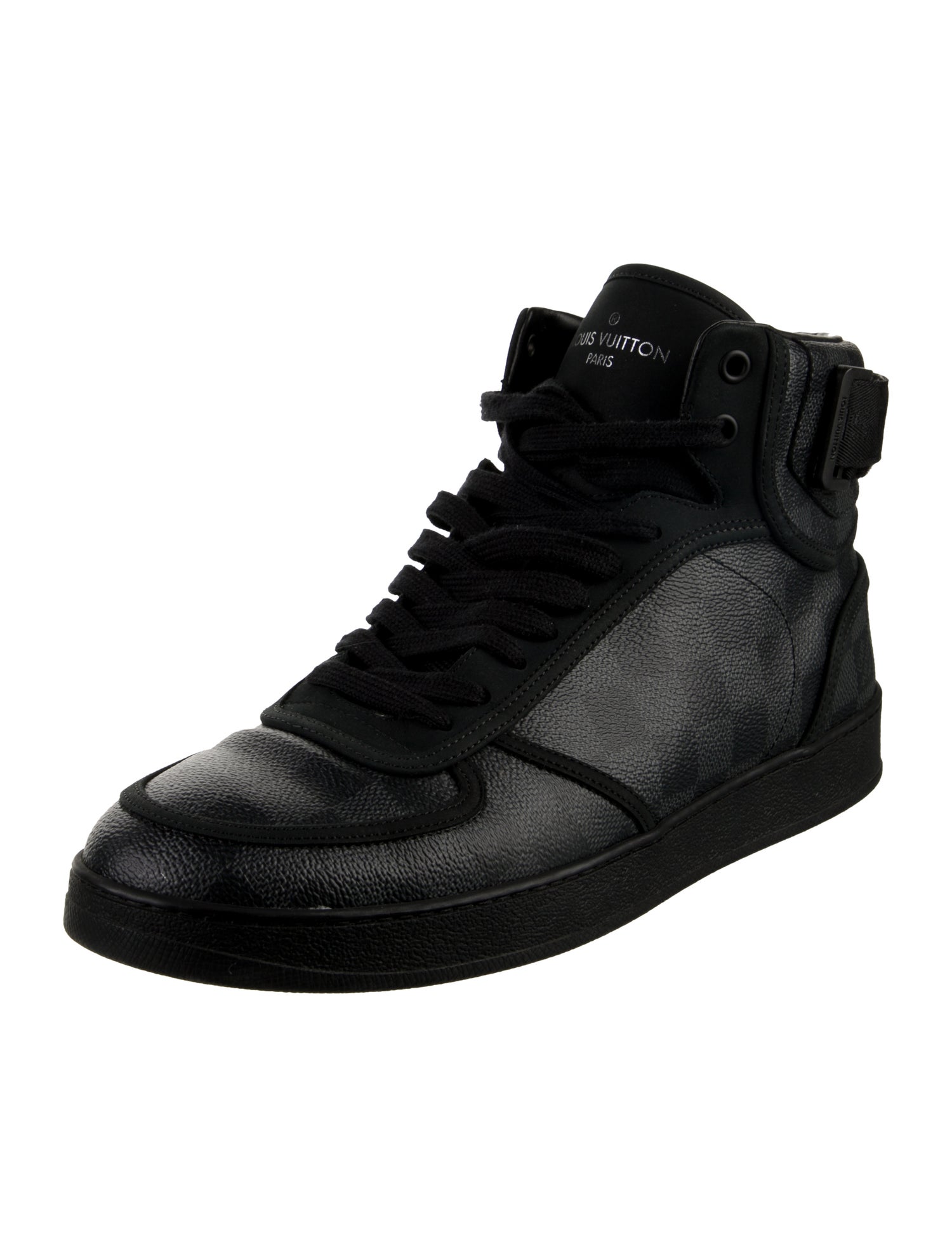 Louis Vuitton Plaid Print Sneakers