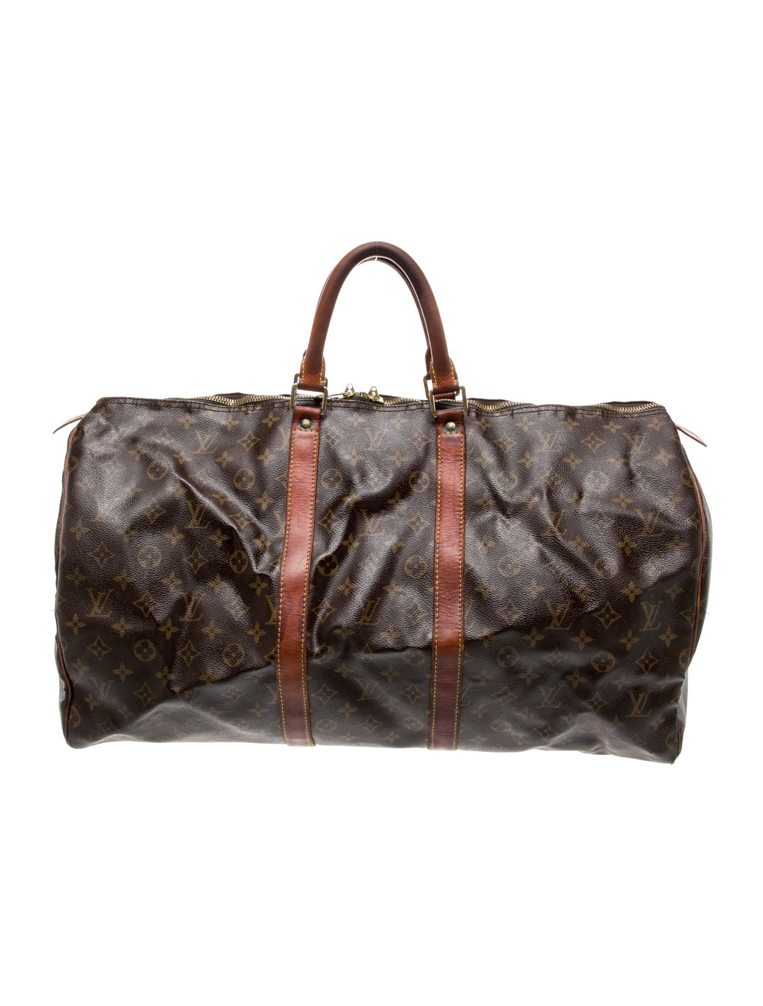 Louis Vuitton LV Monogram Keepall 50 Vintage