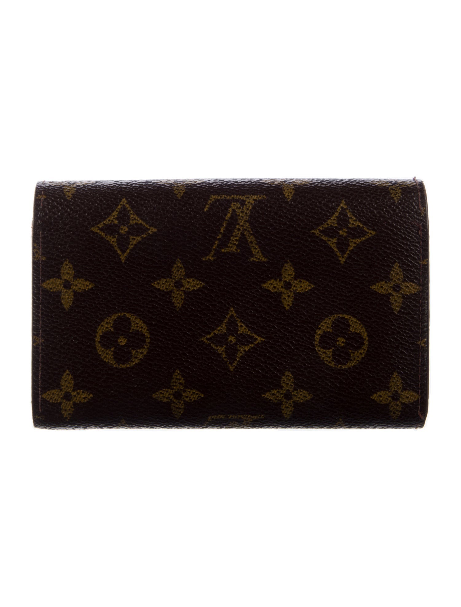 Louis Vuitton 2001 LV Monogram Porte-Monnaie Tresor Wallet