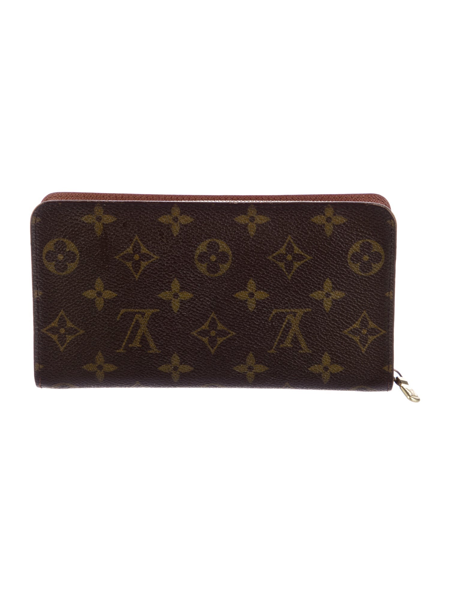 Louis Vuitton 2000 Monogram Pattern Zippy Wallet